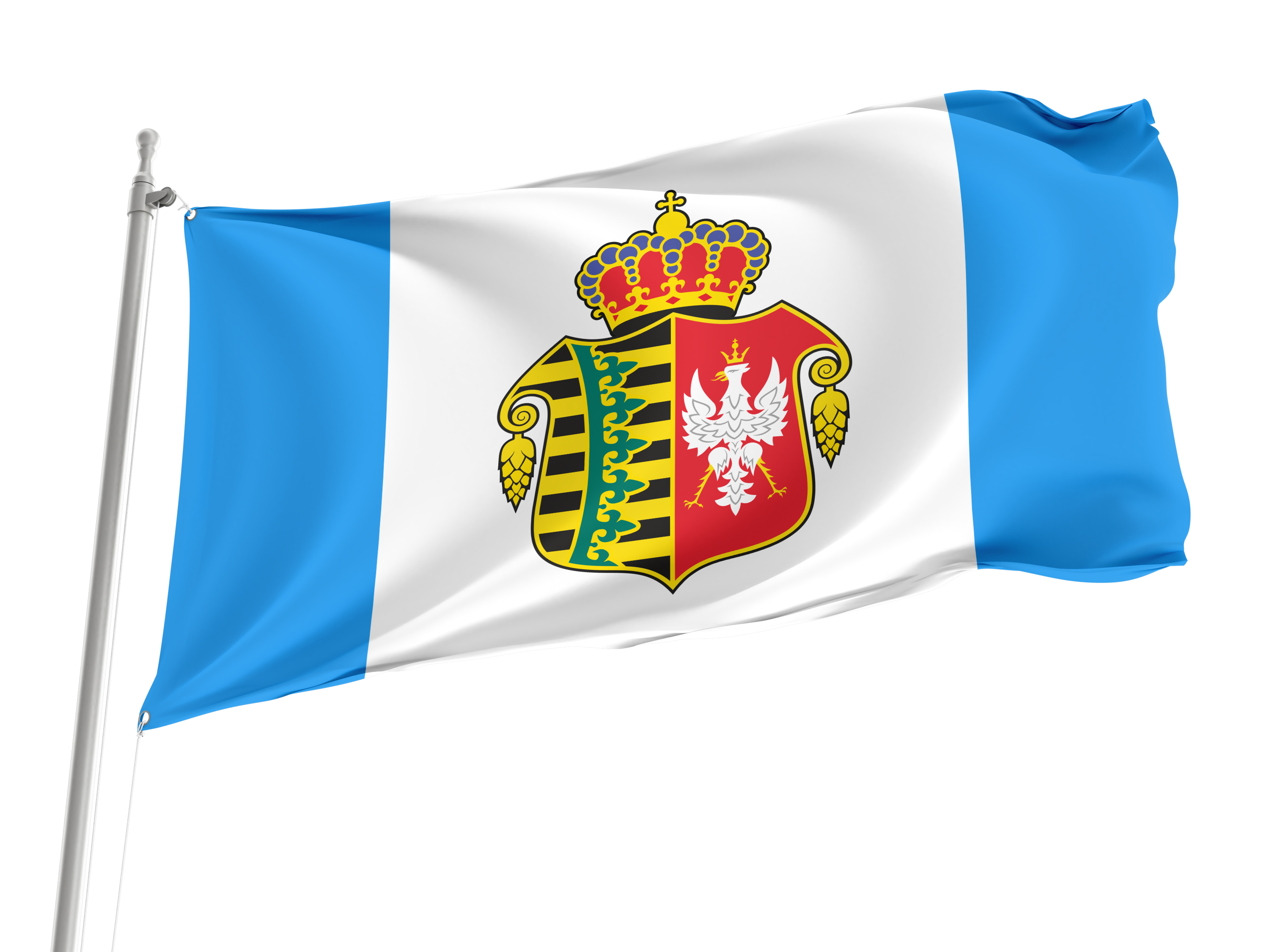 Chrzanow Flag for Indoor & Outdoor Use