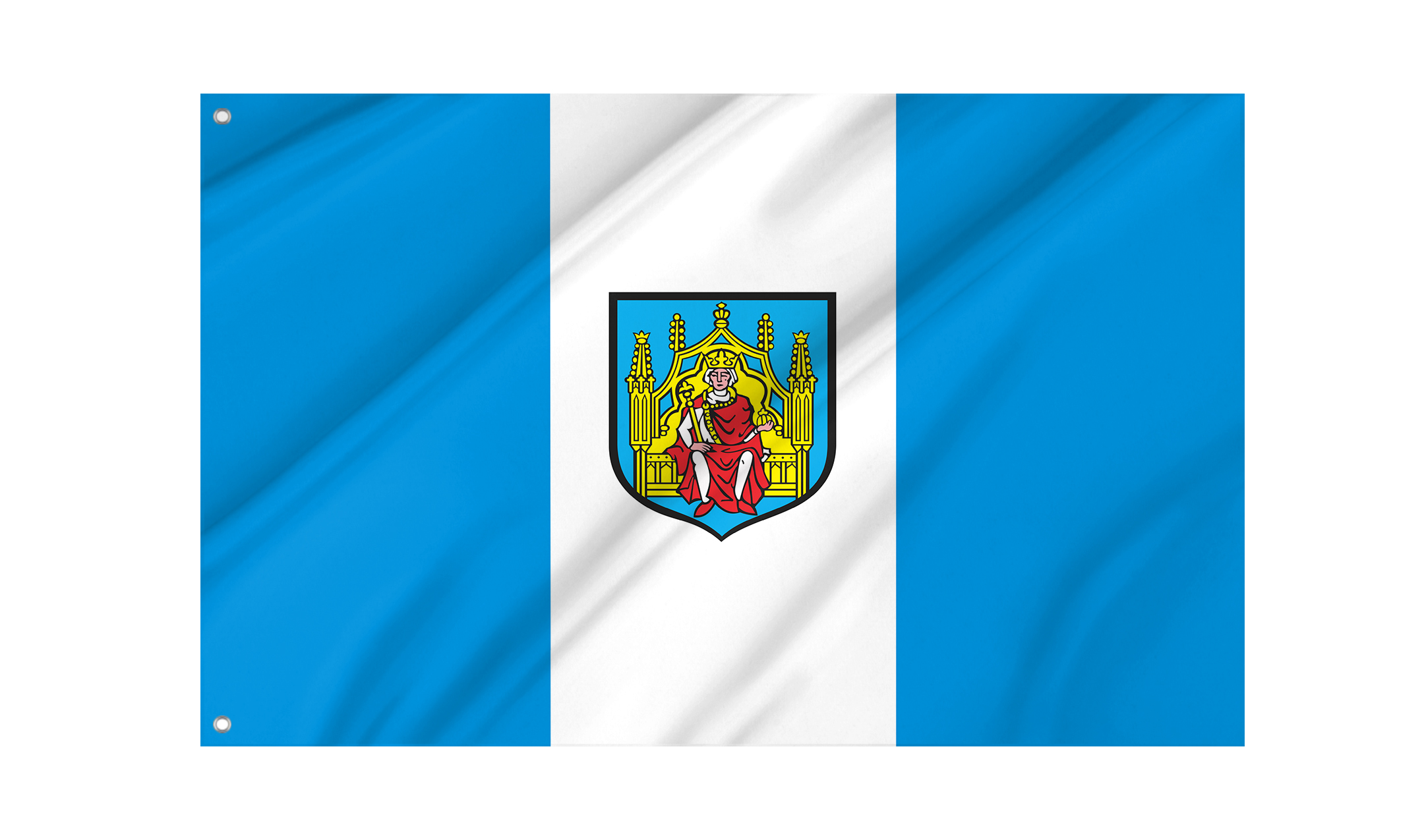 Grodzisk Wielkopolski Flag for Indoor & Outdoor Use