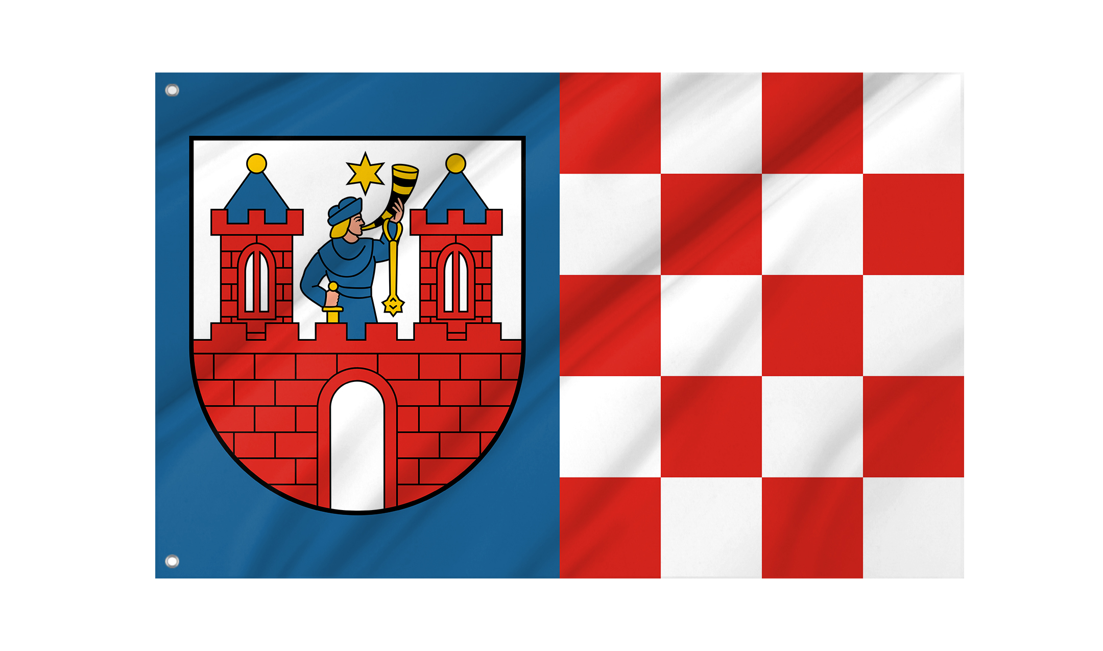 Kalisz Flag for Indoor & Outdoor Use