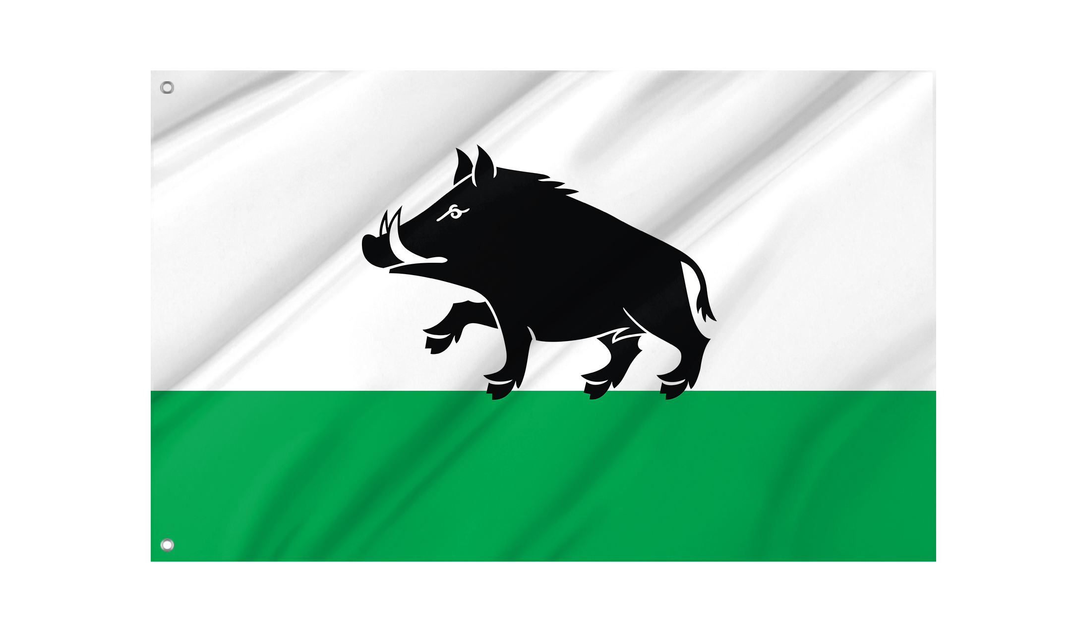 Lobzenica Flag for Indoor & Outdoor Use