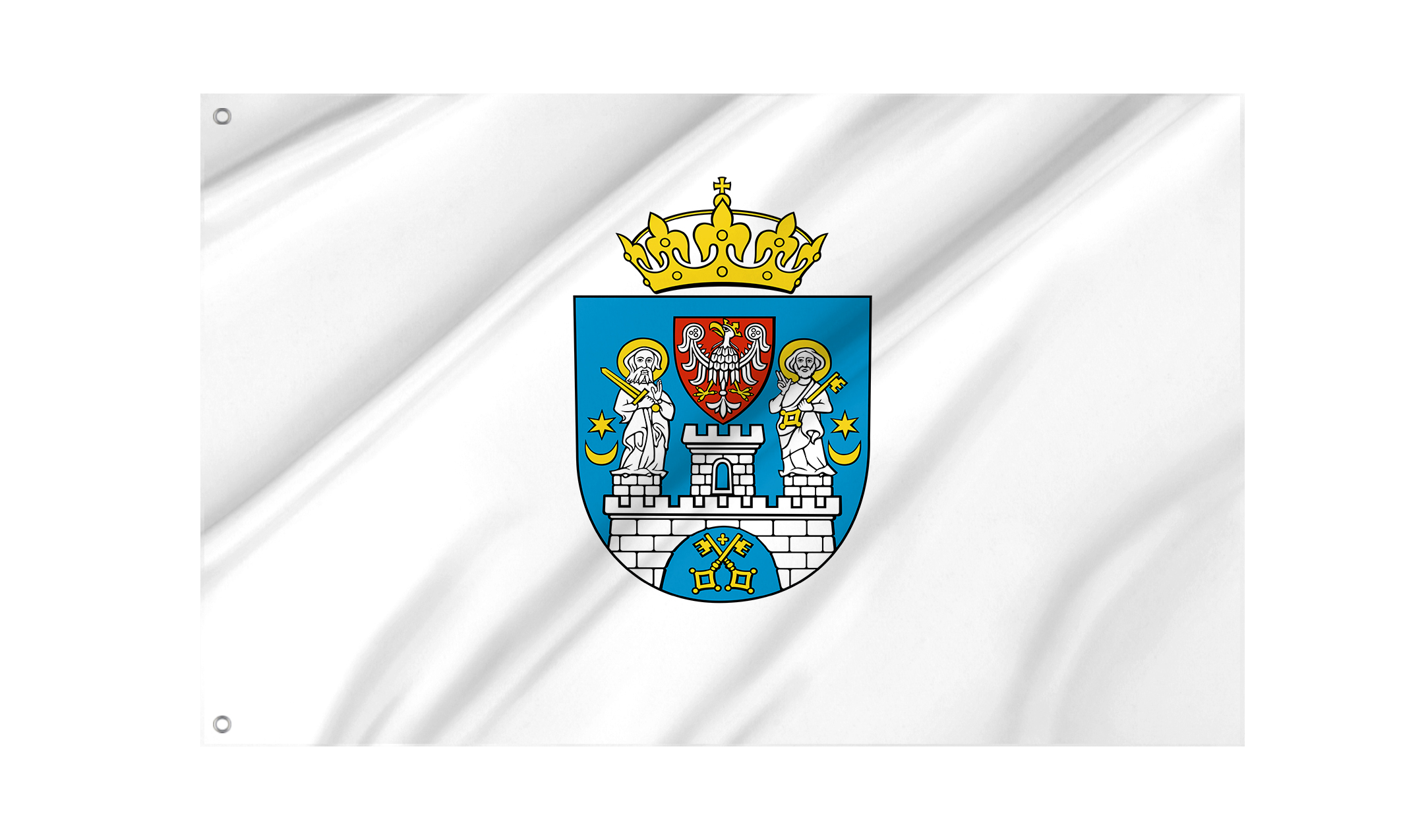 Poznan Flag for Indoor & Outdoor Use