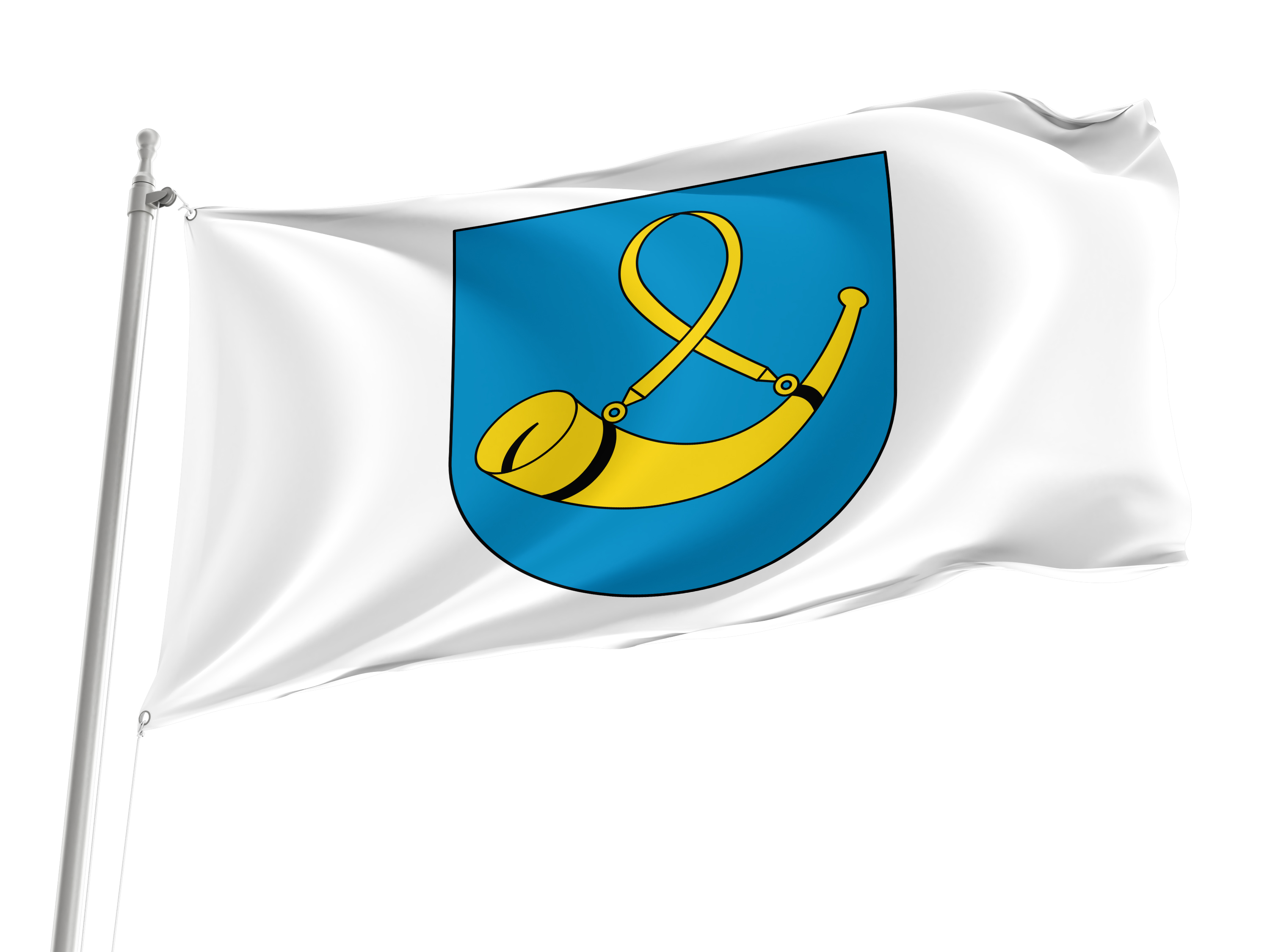 Tychy Flag for Indoor & Outdoor Use