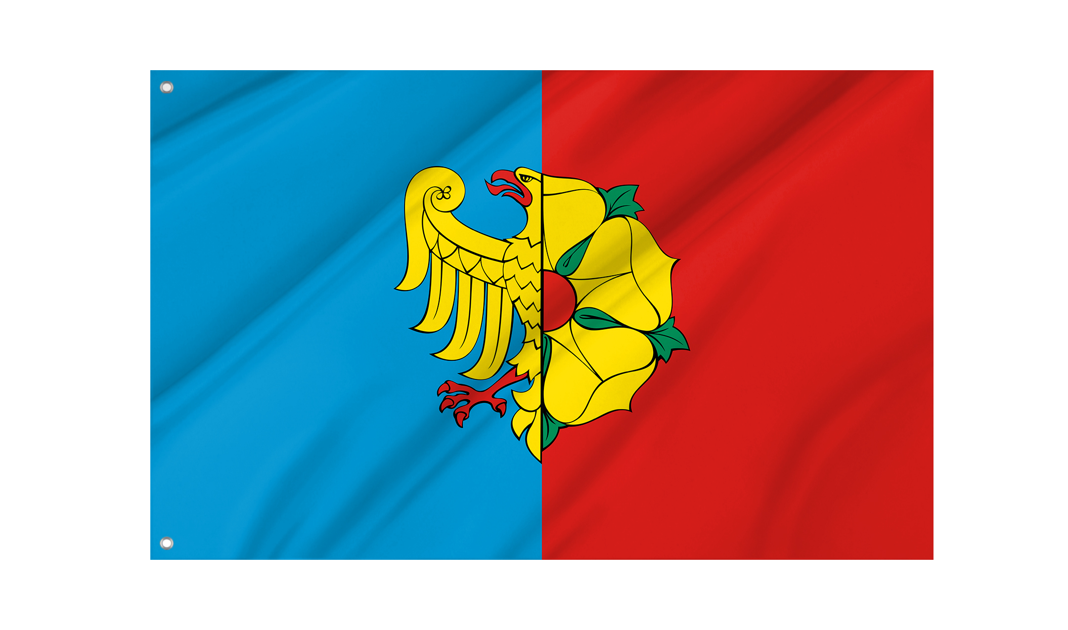 Wodzislaw Slaski Flag for Indoor & Outdoor Use