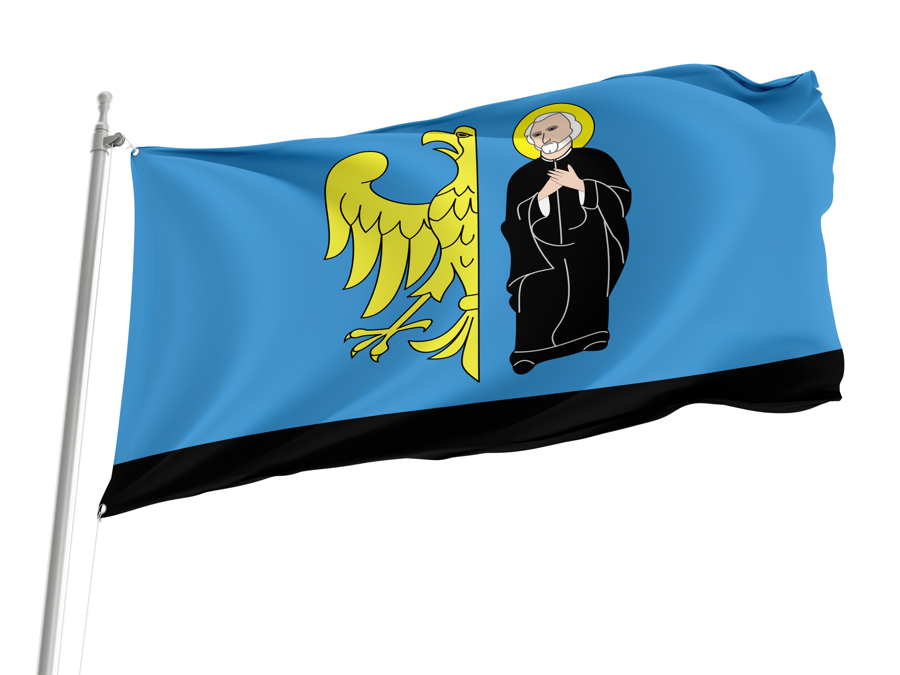 Czechowice Dziedzice Flag for Indoor & Outdoor Use