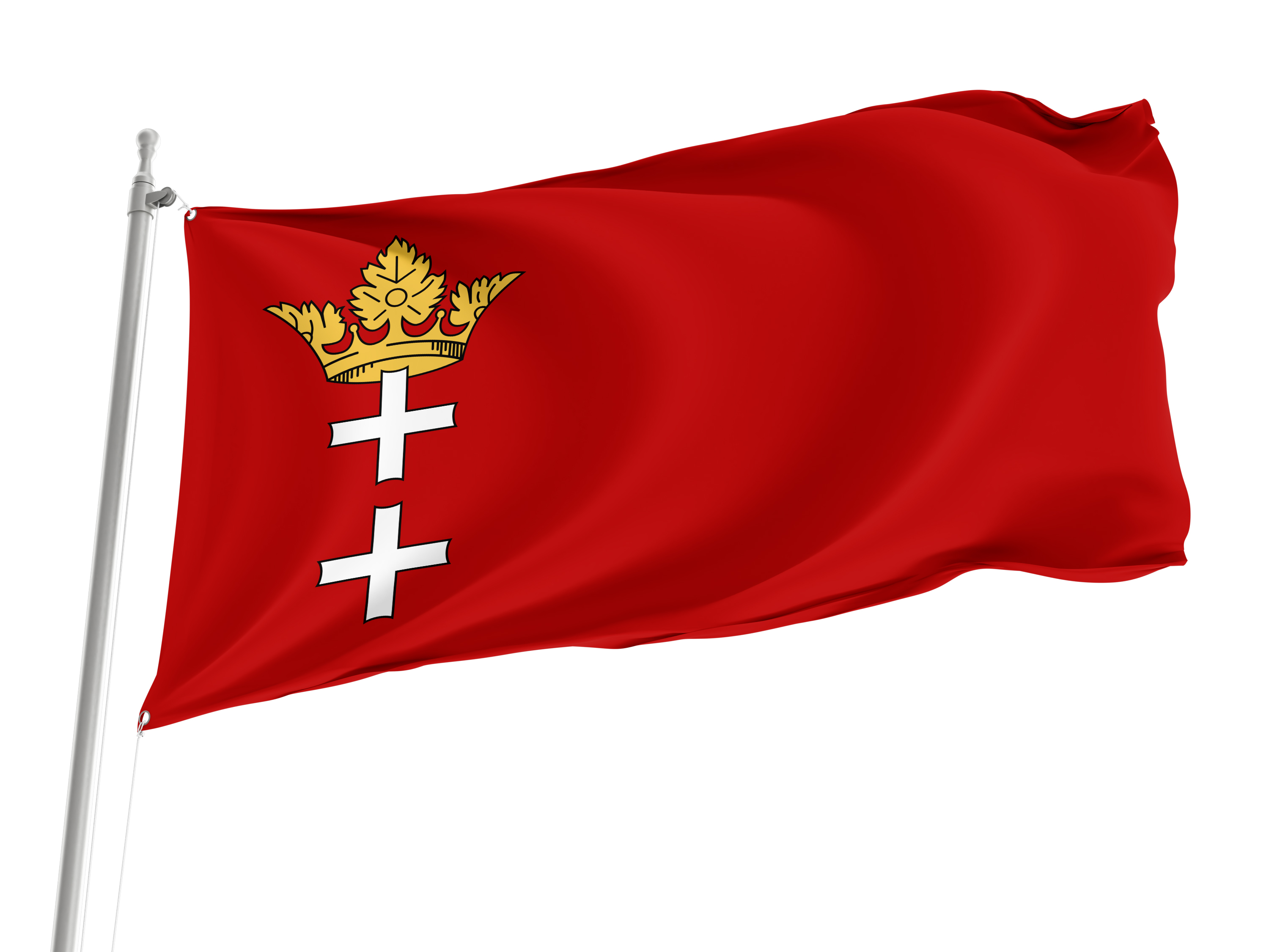Free City of Danzig Flag for Indoor & Outdoor Use