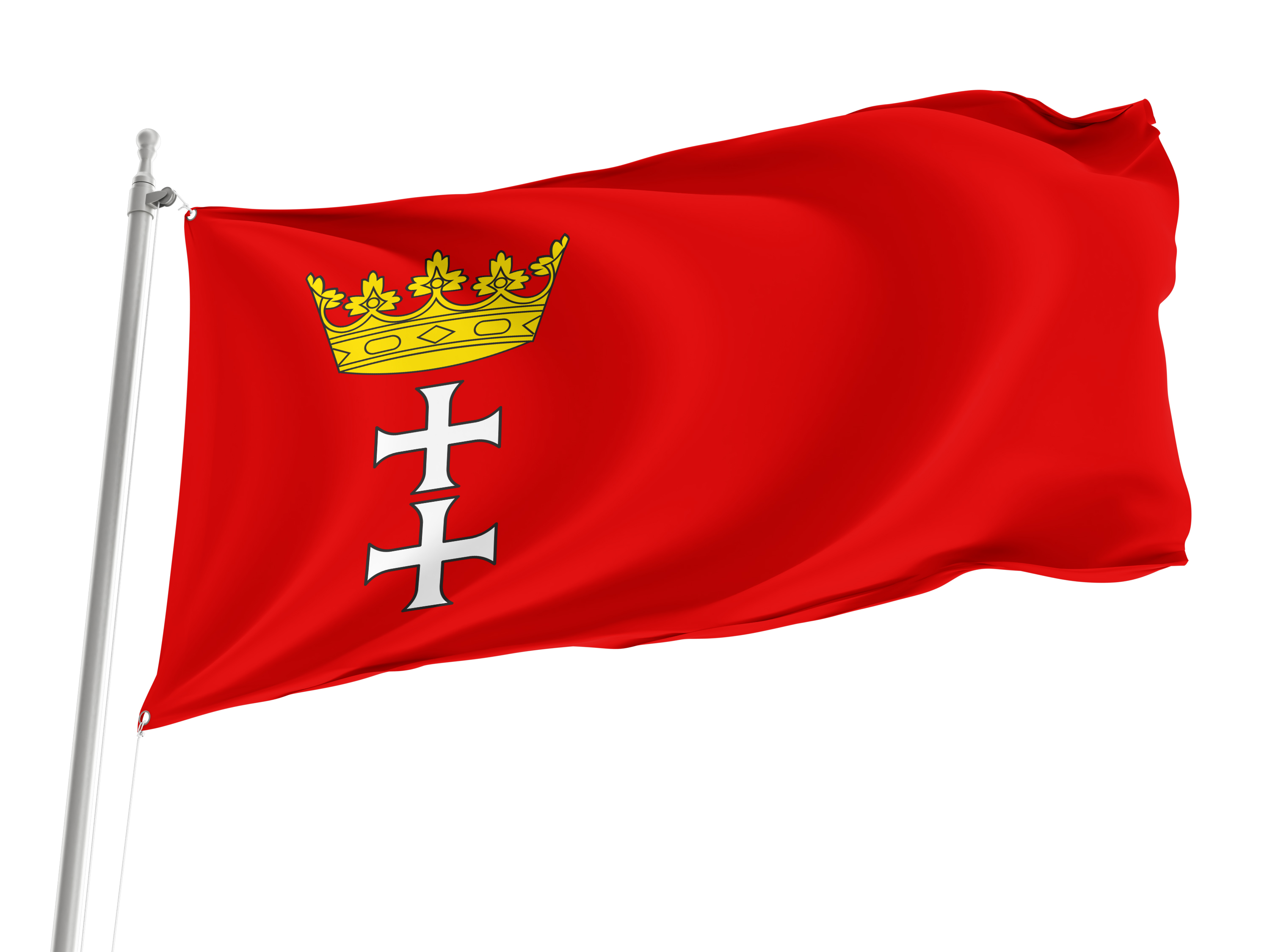 Gdansk Flag for Indoor & Outdoor Use