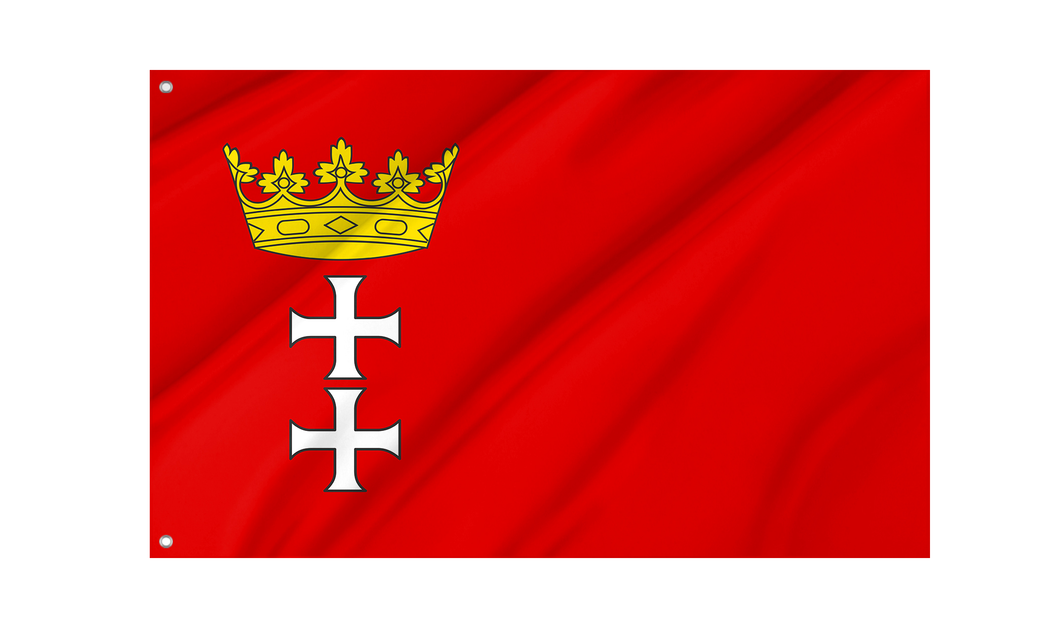 Gdansk Flag for Indoor & Outdoor Use