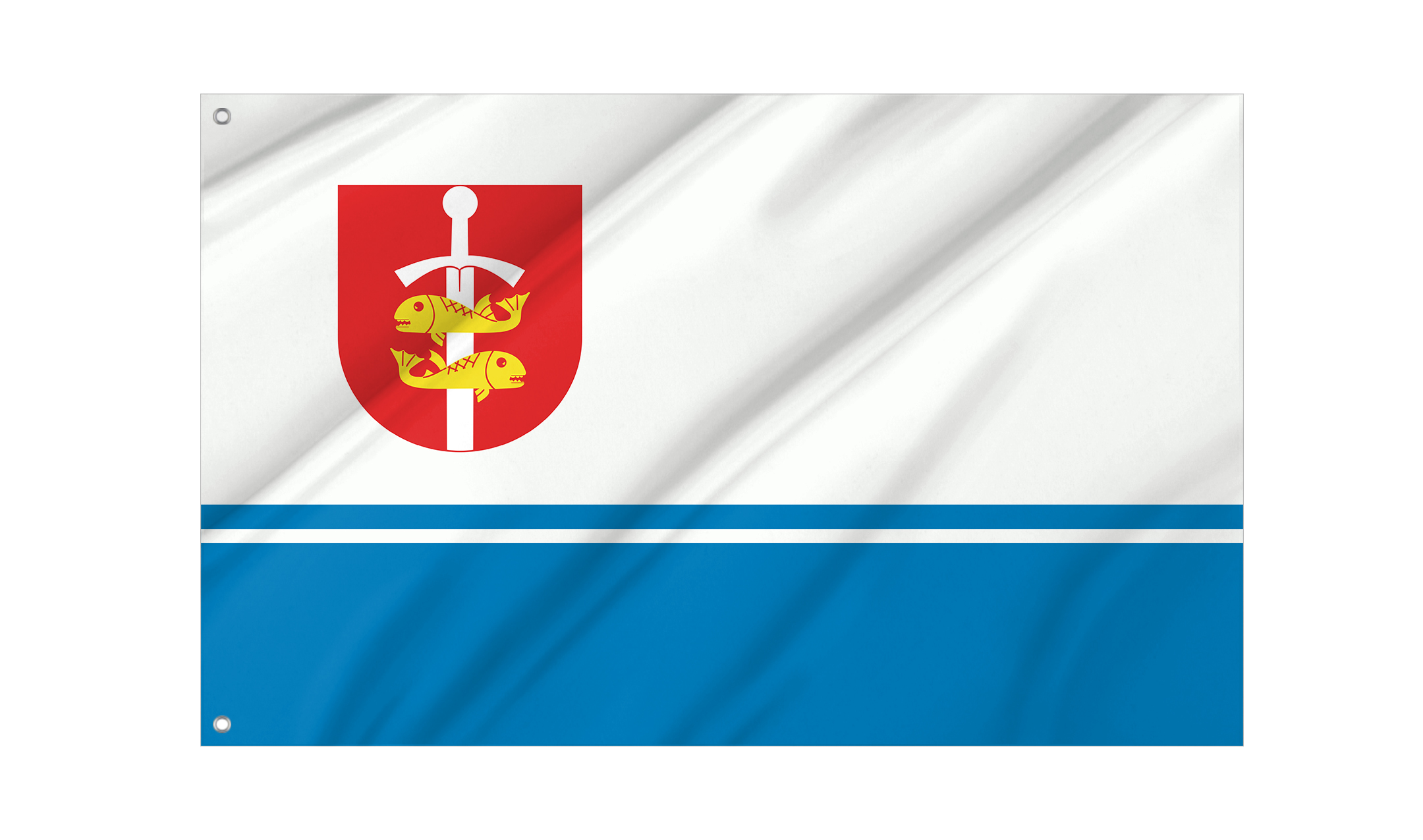 Gdynia Flag for Indoor & Outdoor Use