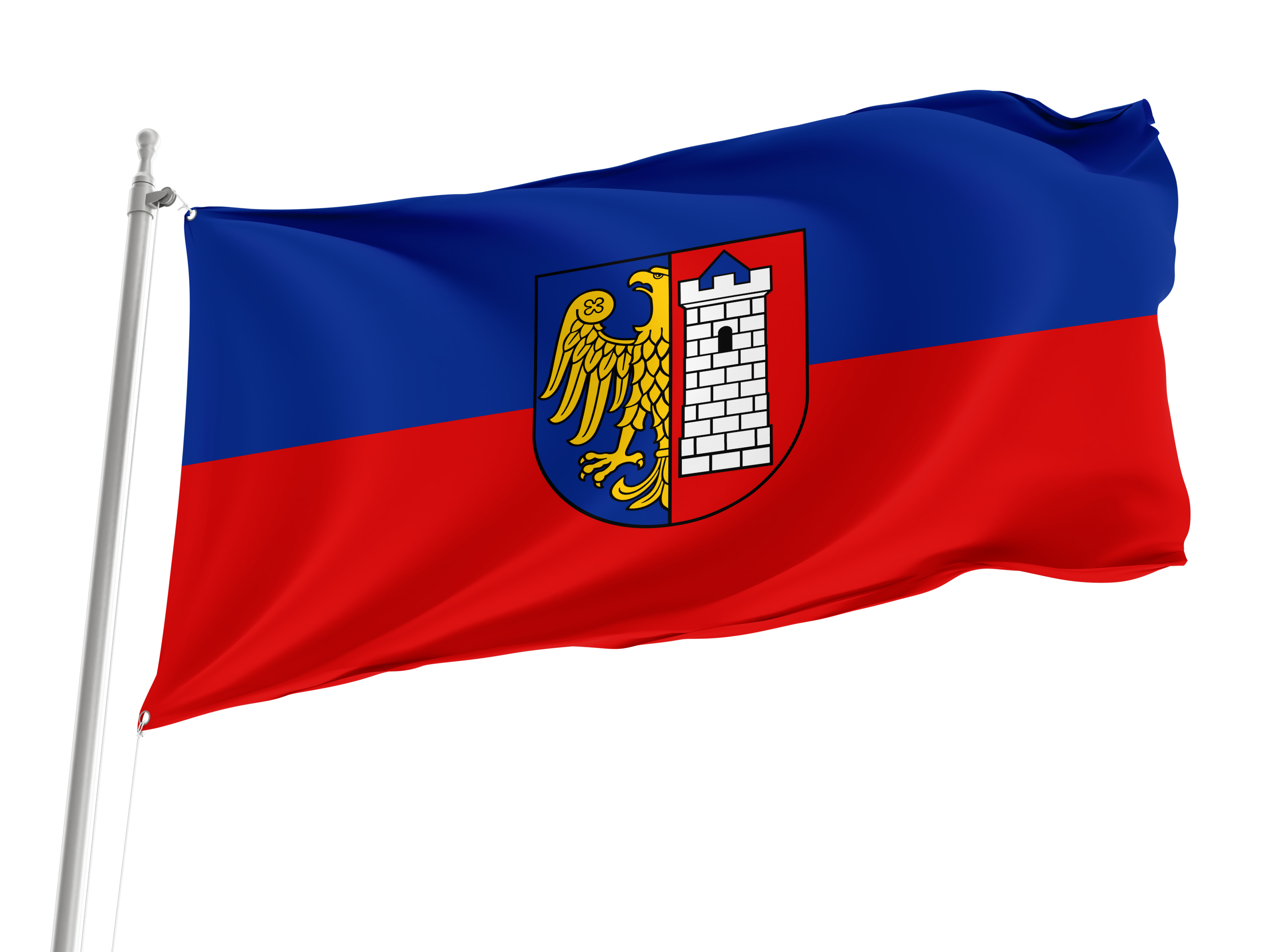 Gliwice Flag for Indoor & Outdoor Use
