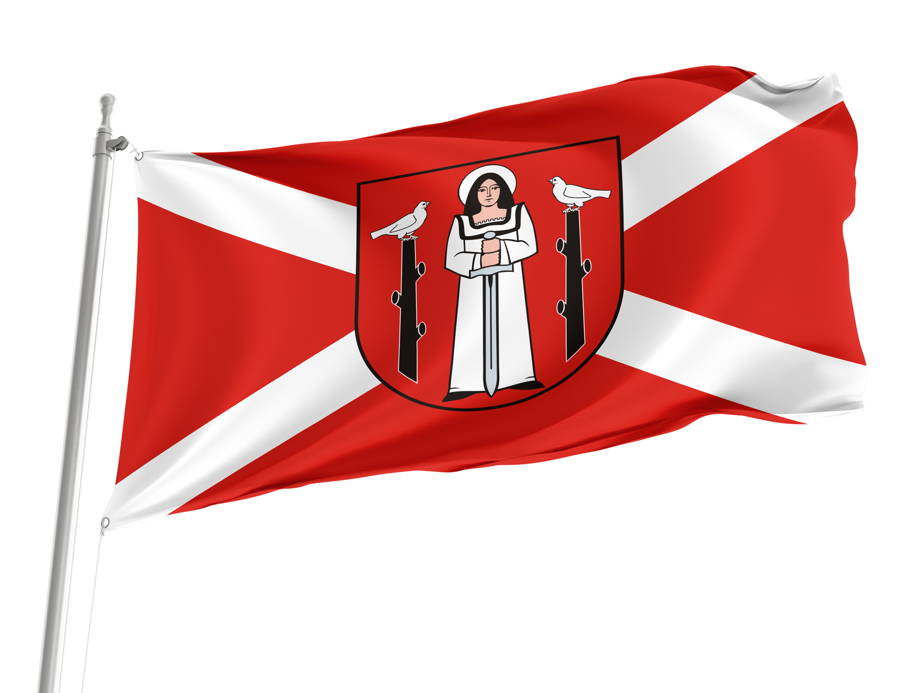 Golub Dobrzyn Flag for Indoor & Outdoor Use