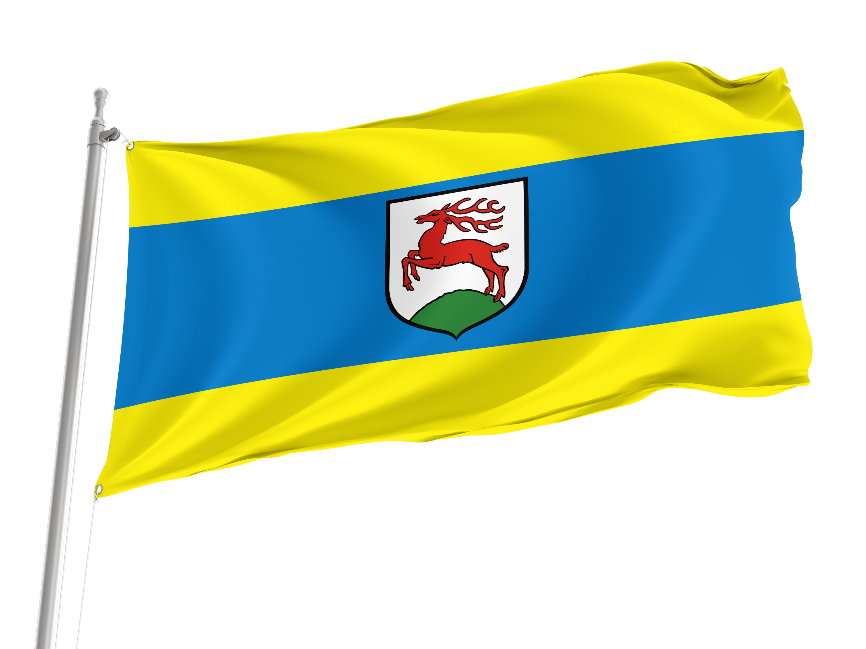 Gorzow Slaski Flag for Indoor & Outdoor Use