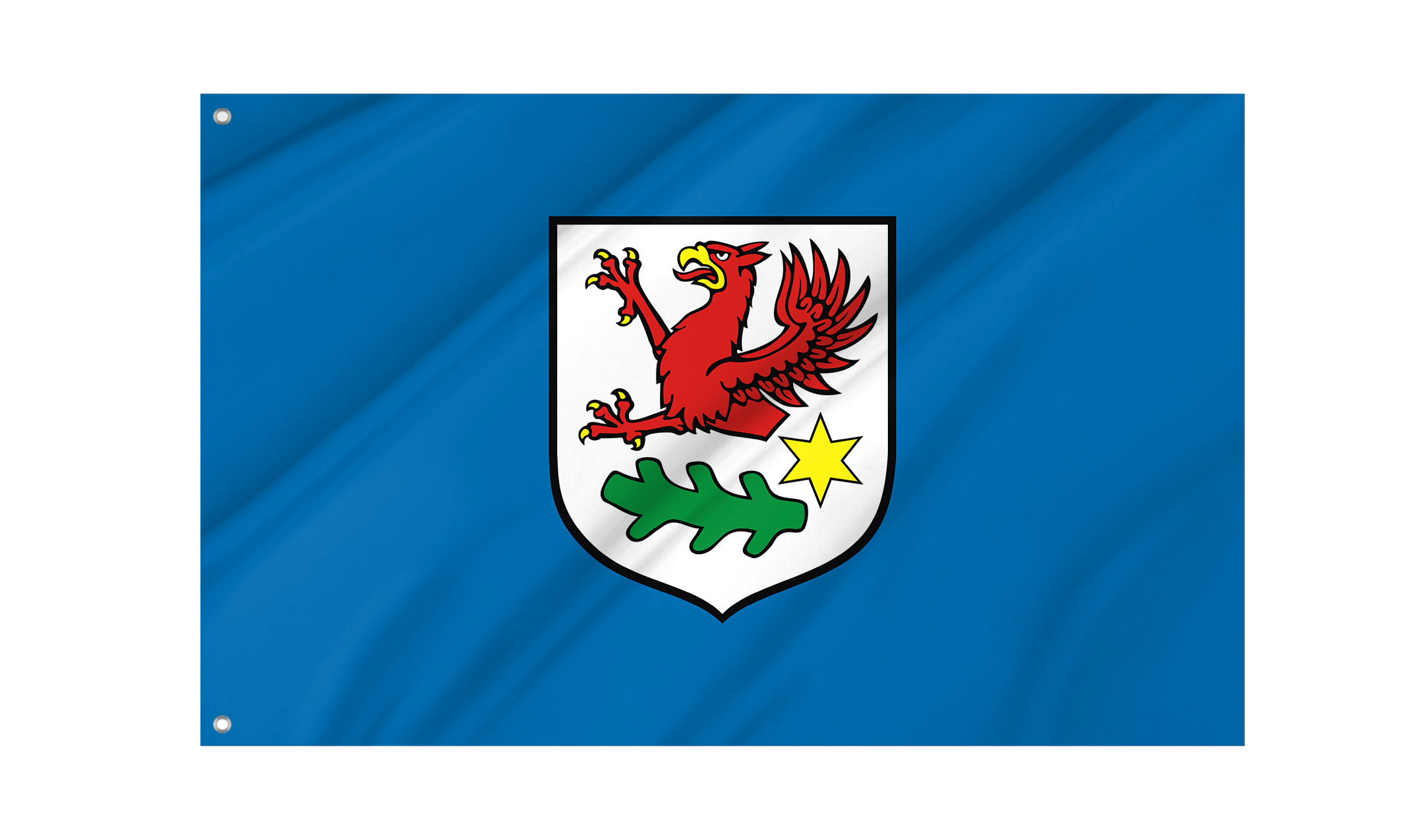 Gryfino Flag for Indoor & Outdoor Use