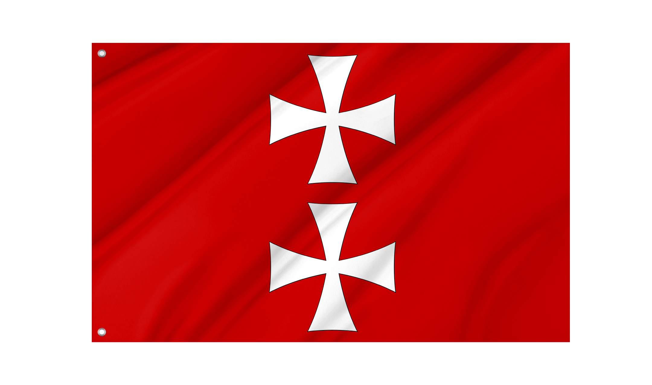 Hanse Danzig Flag for Indoor & Outdoor Use
