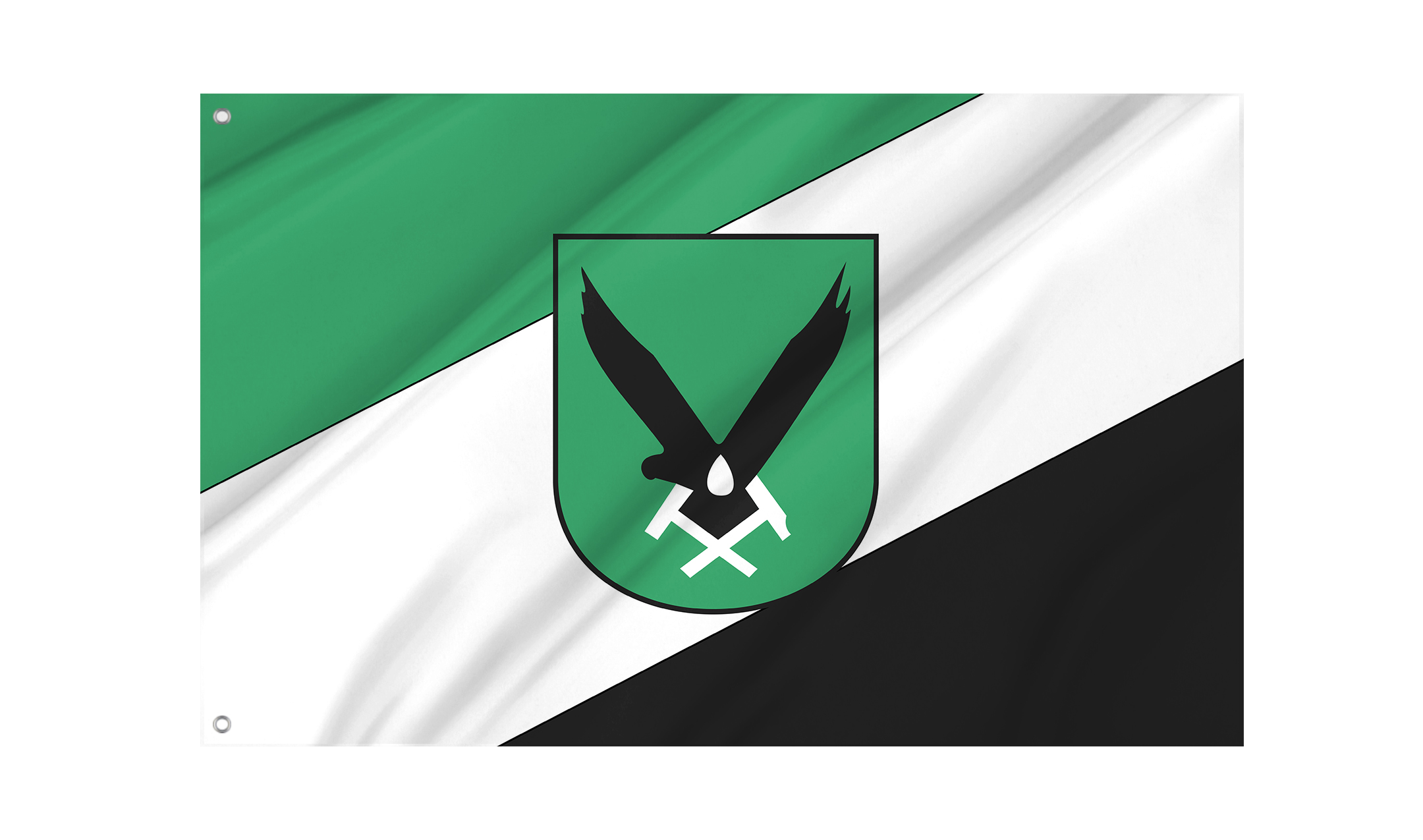 Jastrzebie Zdroj Flag for Indoor & Outdoor Use