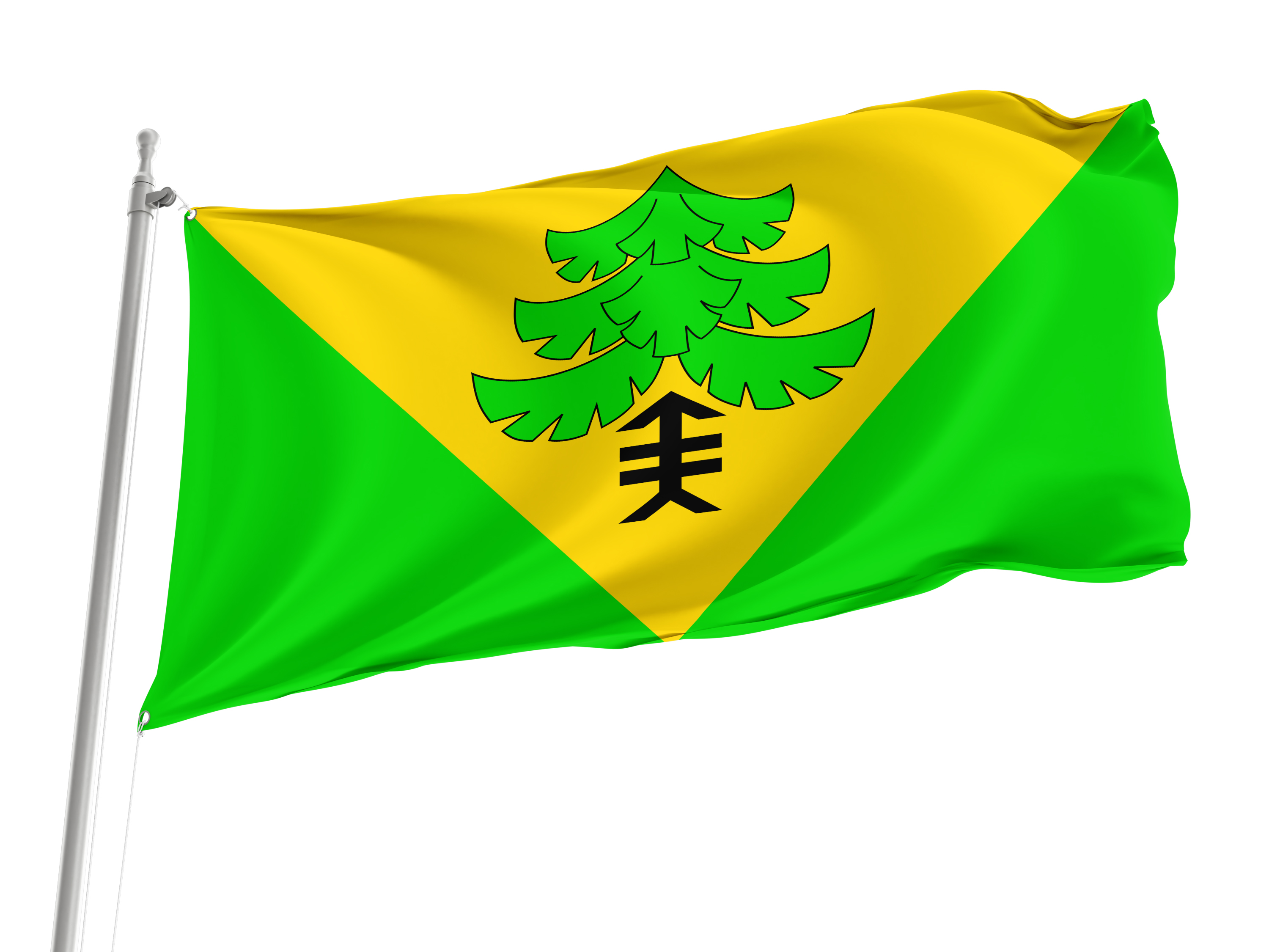 Jedlicze Flag for Indoor & Outdoor Use