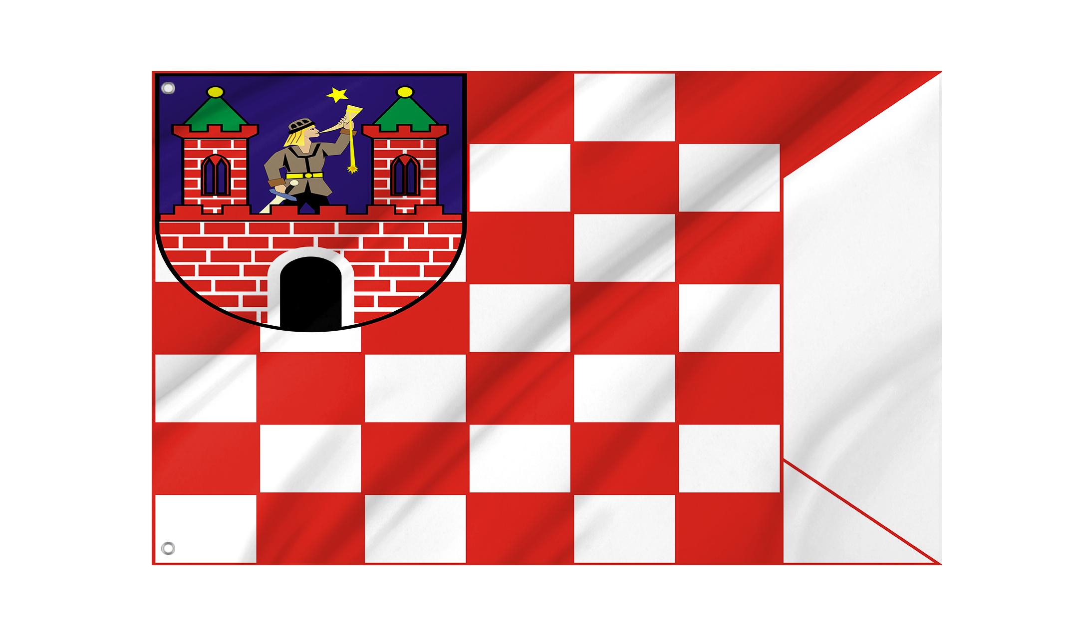 Kalisz Flag for Indoor & Outdoor Use