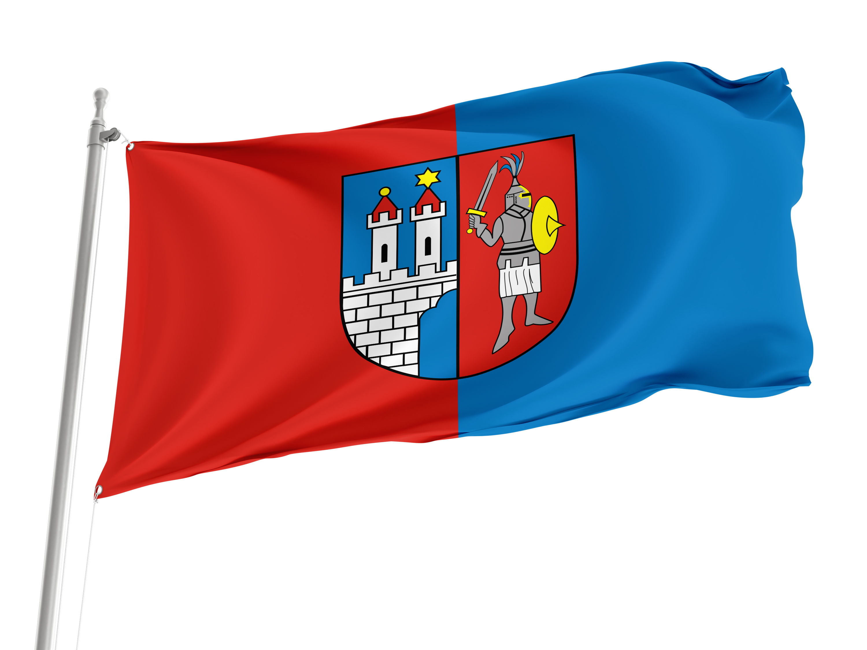 Kamienna Gora Flag for Indoor & Outdoor Use