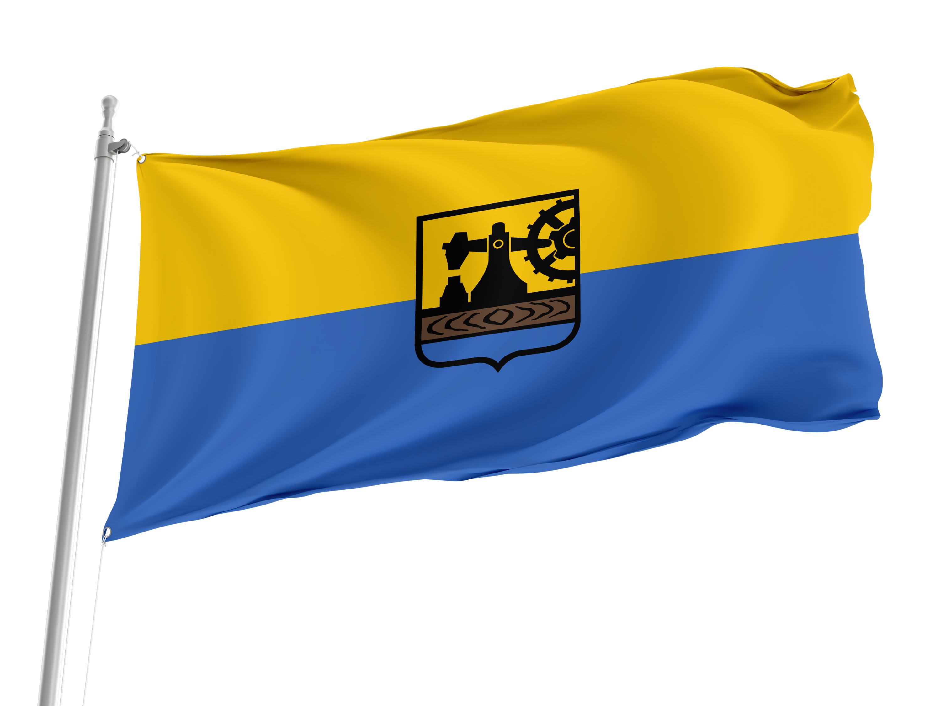 Katowice Flag for Indoor & Outdoor Use