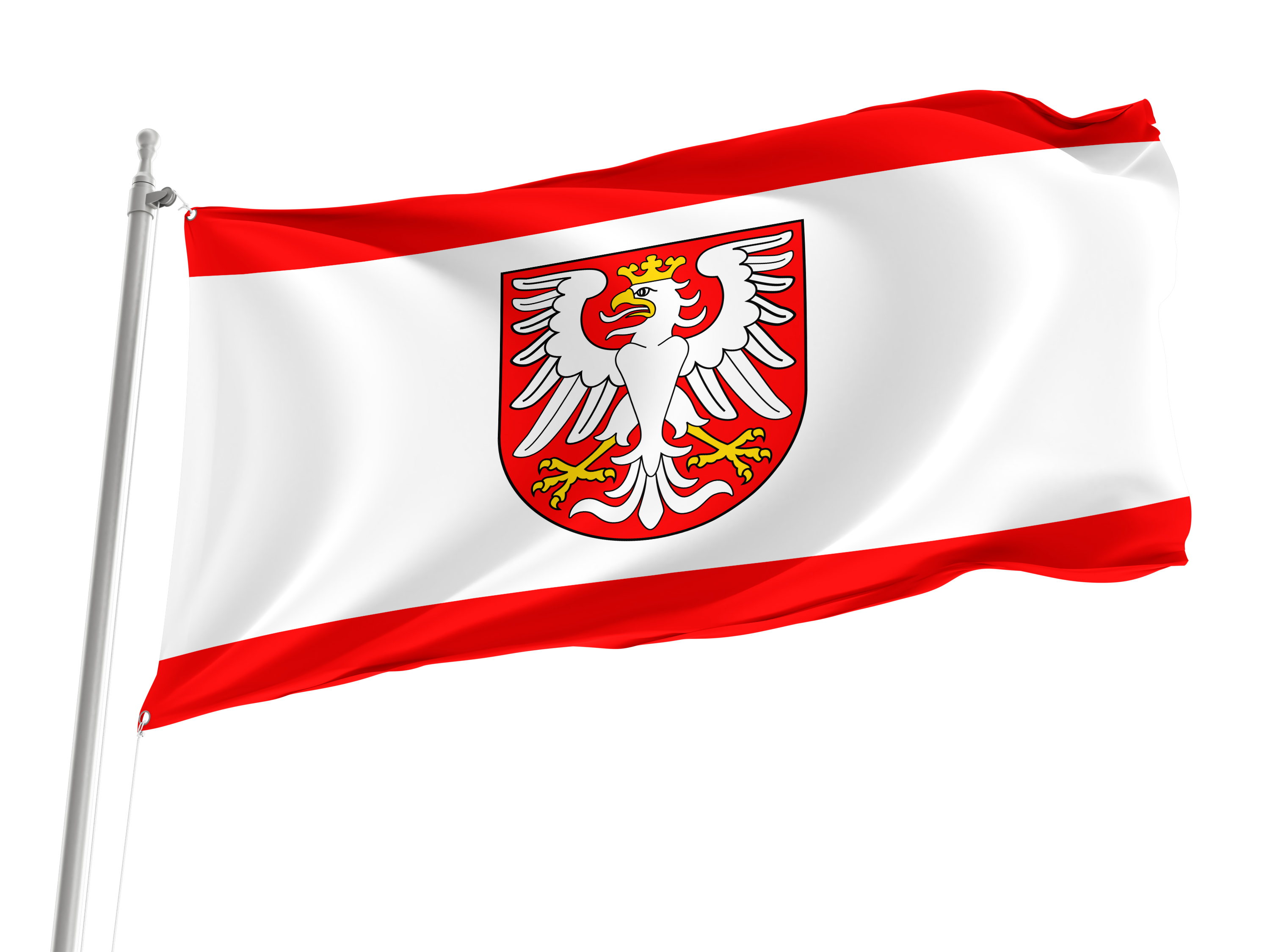 Kcynia Flag for Indoor & Outdoor Use