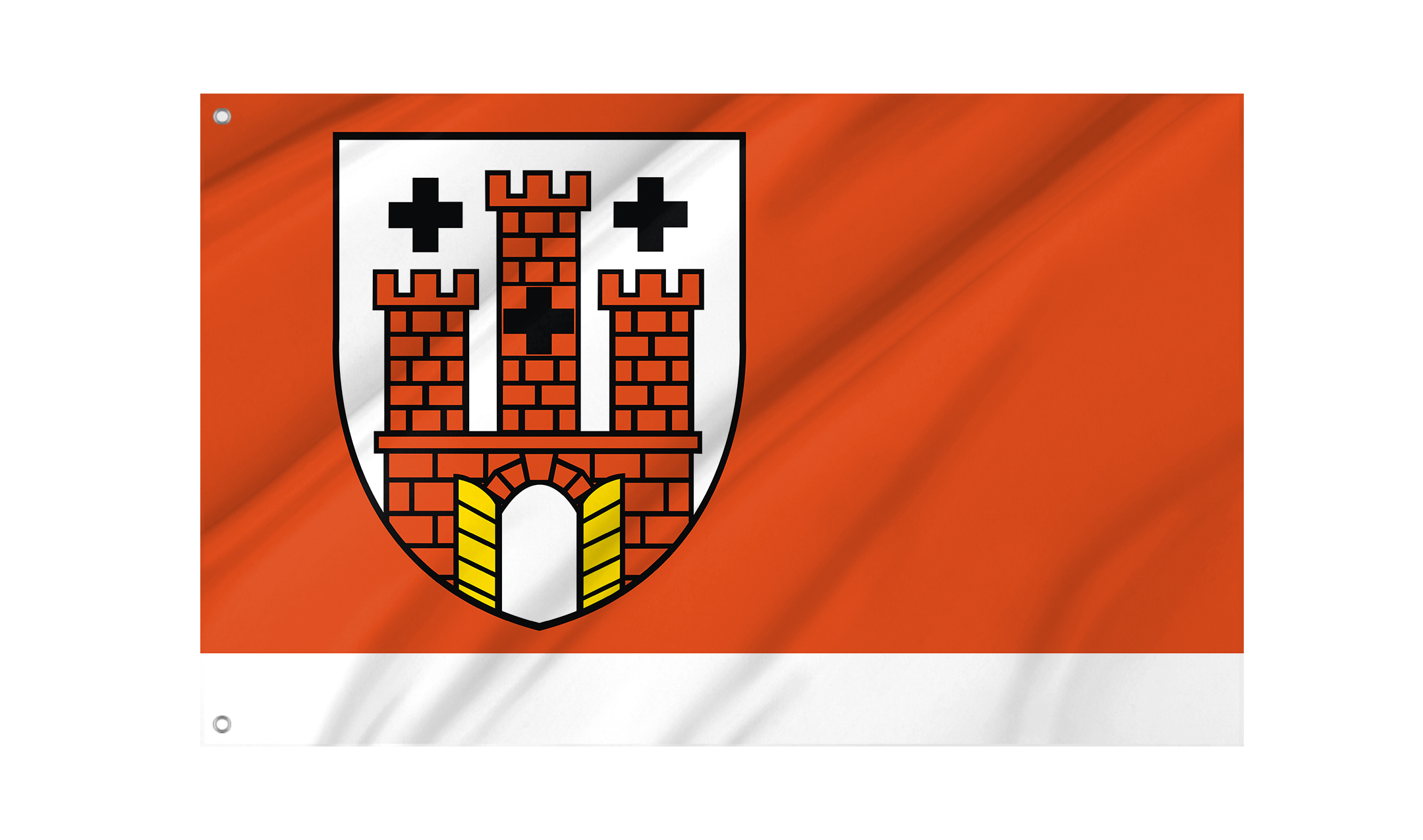 Kluczbork Flag for Indoor & Outdoor Use