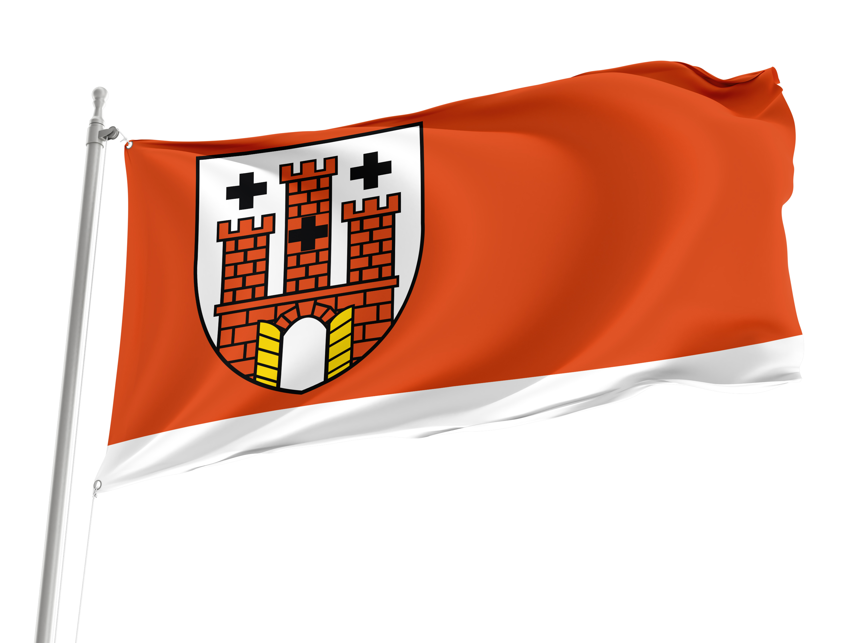 Kluczbork Flag for Indoor & Outdoor Use
