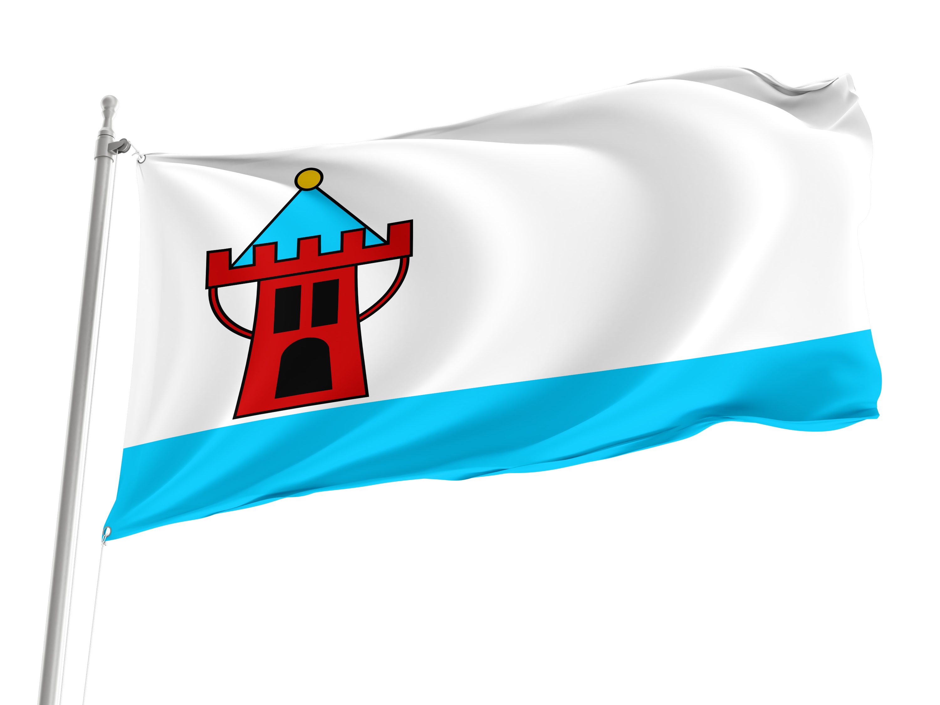 Koscian Flag for Indoor & Outdoor Use
