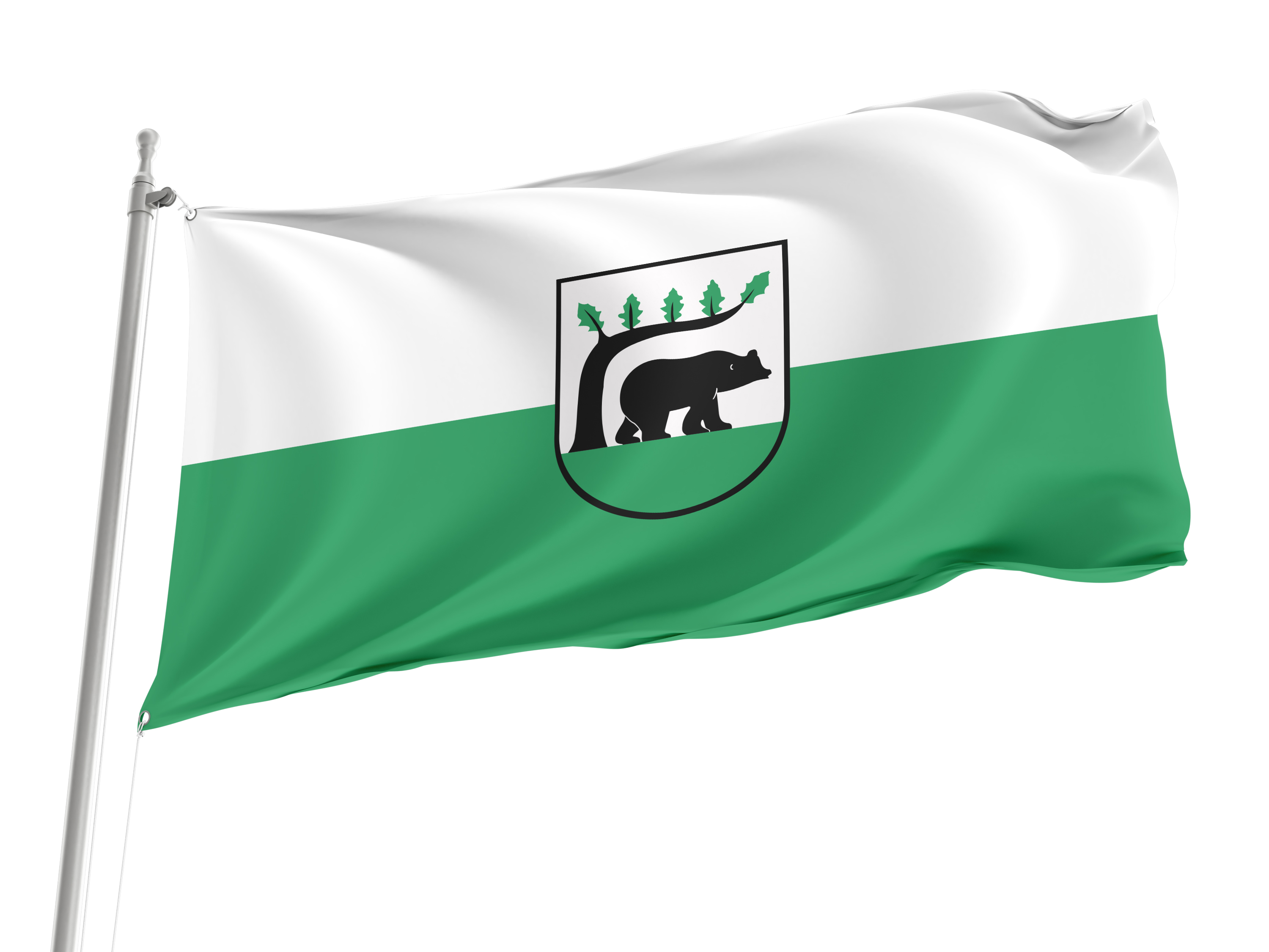 Koscierzyna Flag for Indoor & Outdoor Use