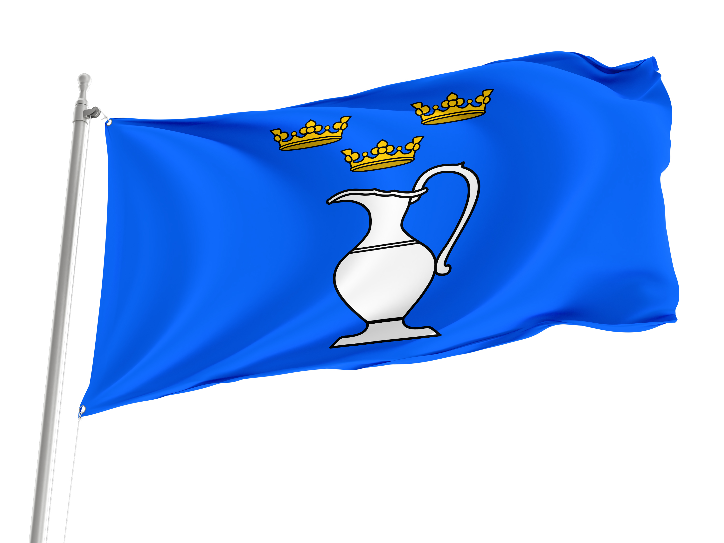 Krynica Zdroj Flag for Indoor & Outdoor Use