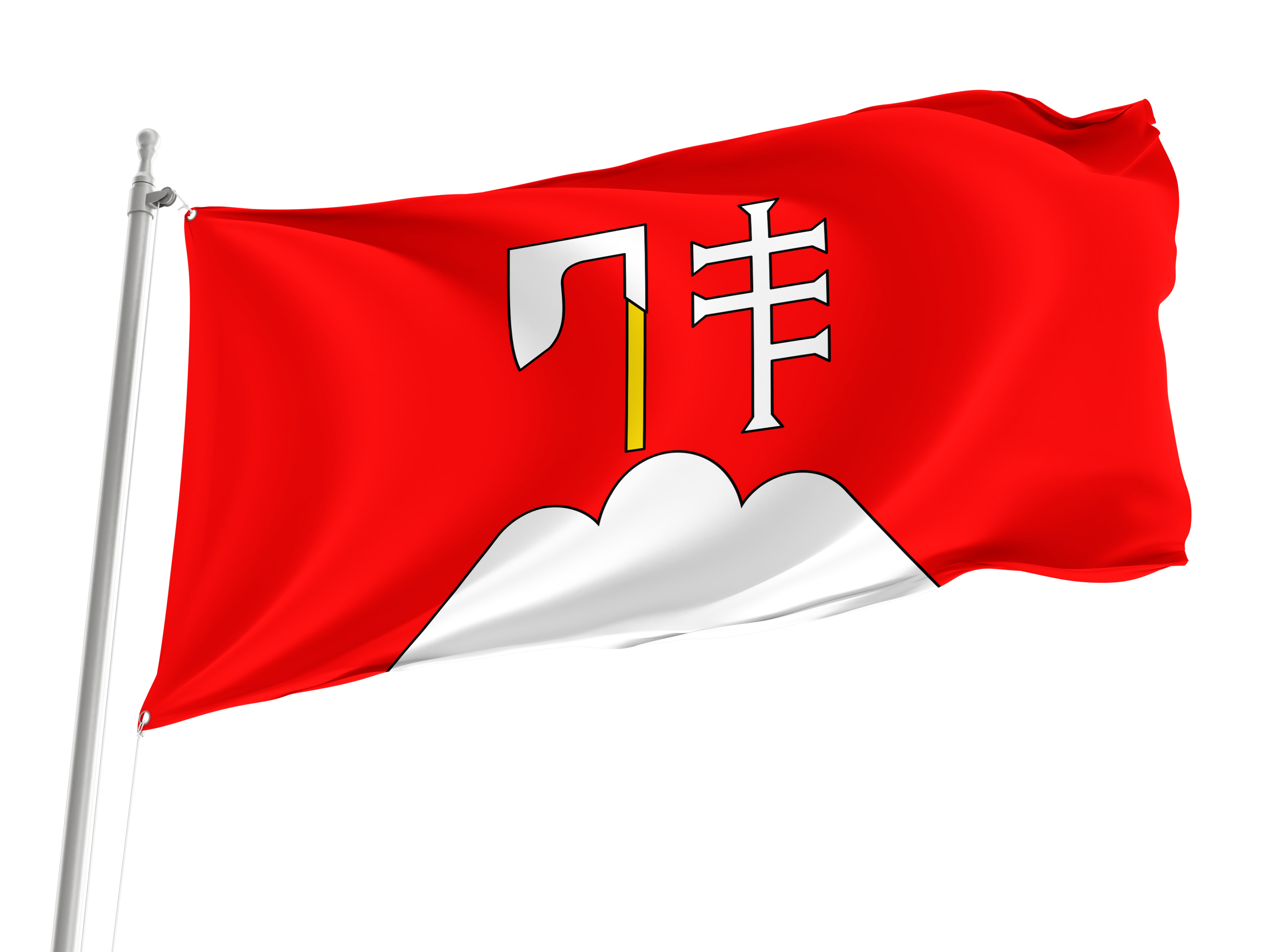 Krzeszowice Flag for Indoor & Outdoor Use