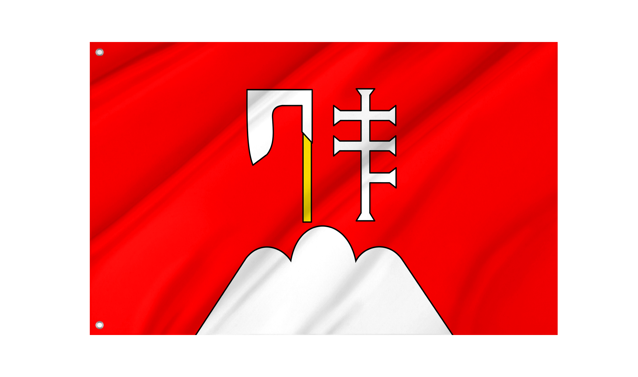 Krzeszowice Flag for Indoor & Outdoor Use