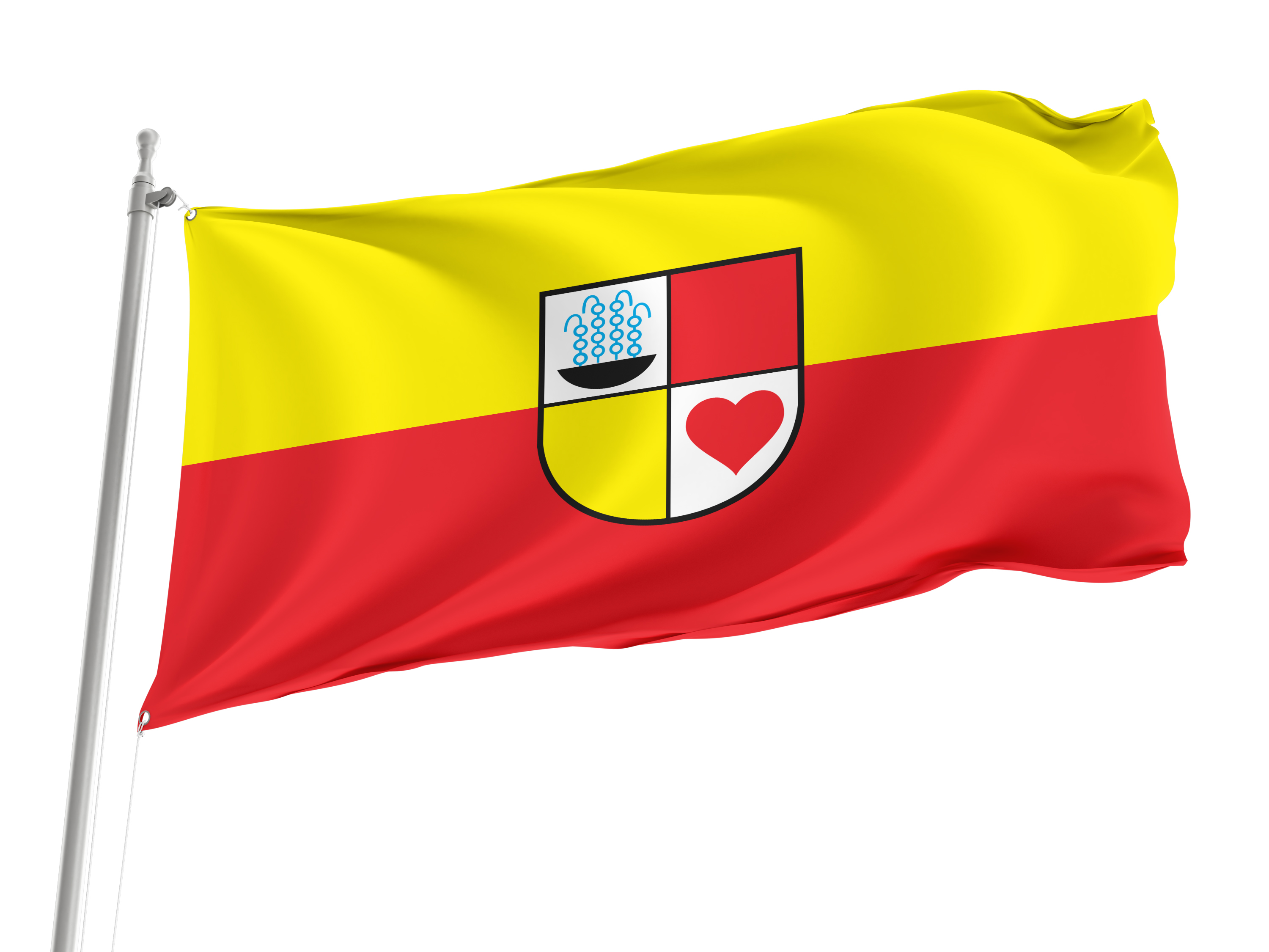Kudowa Zdroj Flag for Indoor & Outdoor Use