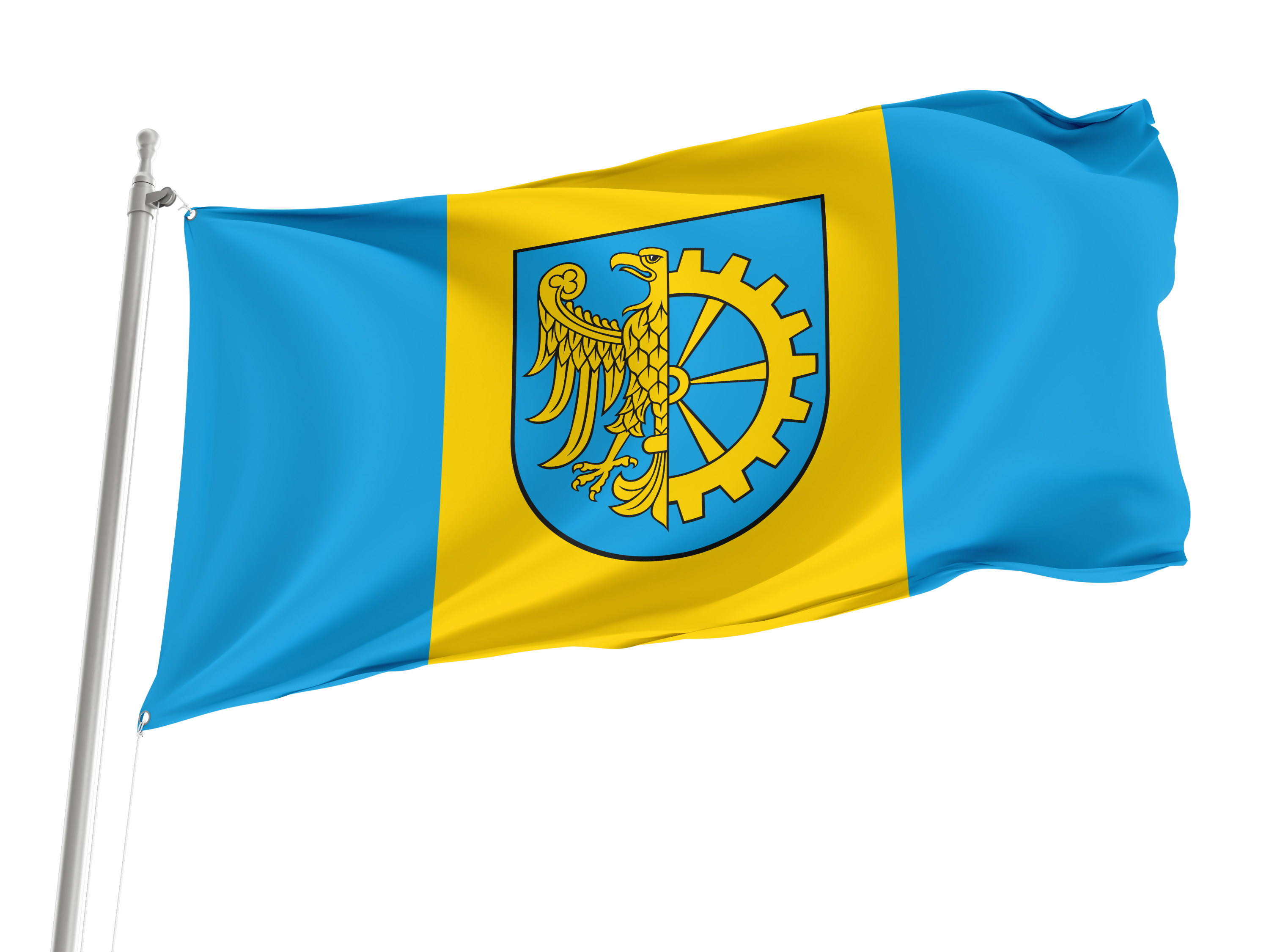 Kuznia Raciborska Flag for Indoor & Outdoor Use