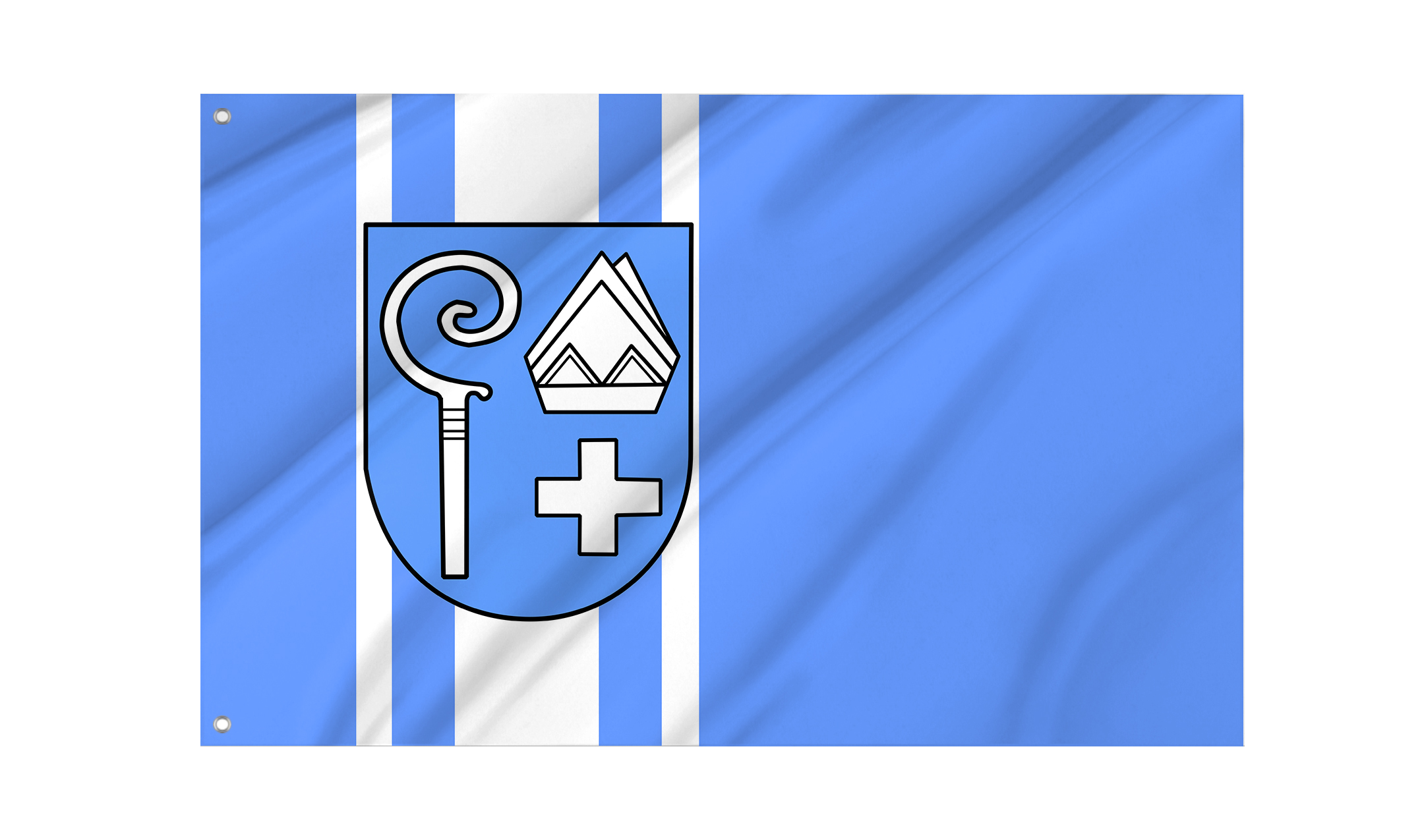 Kwidzyn Flag for Indoor & Outdoor Use