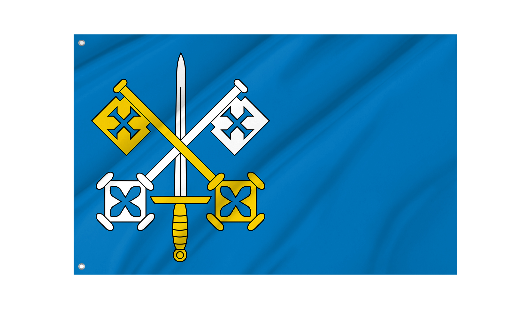 Laskarzew Flag for Indoor & Outdoor Use