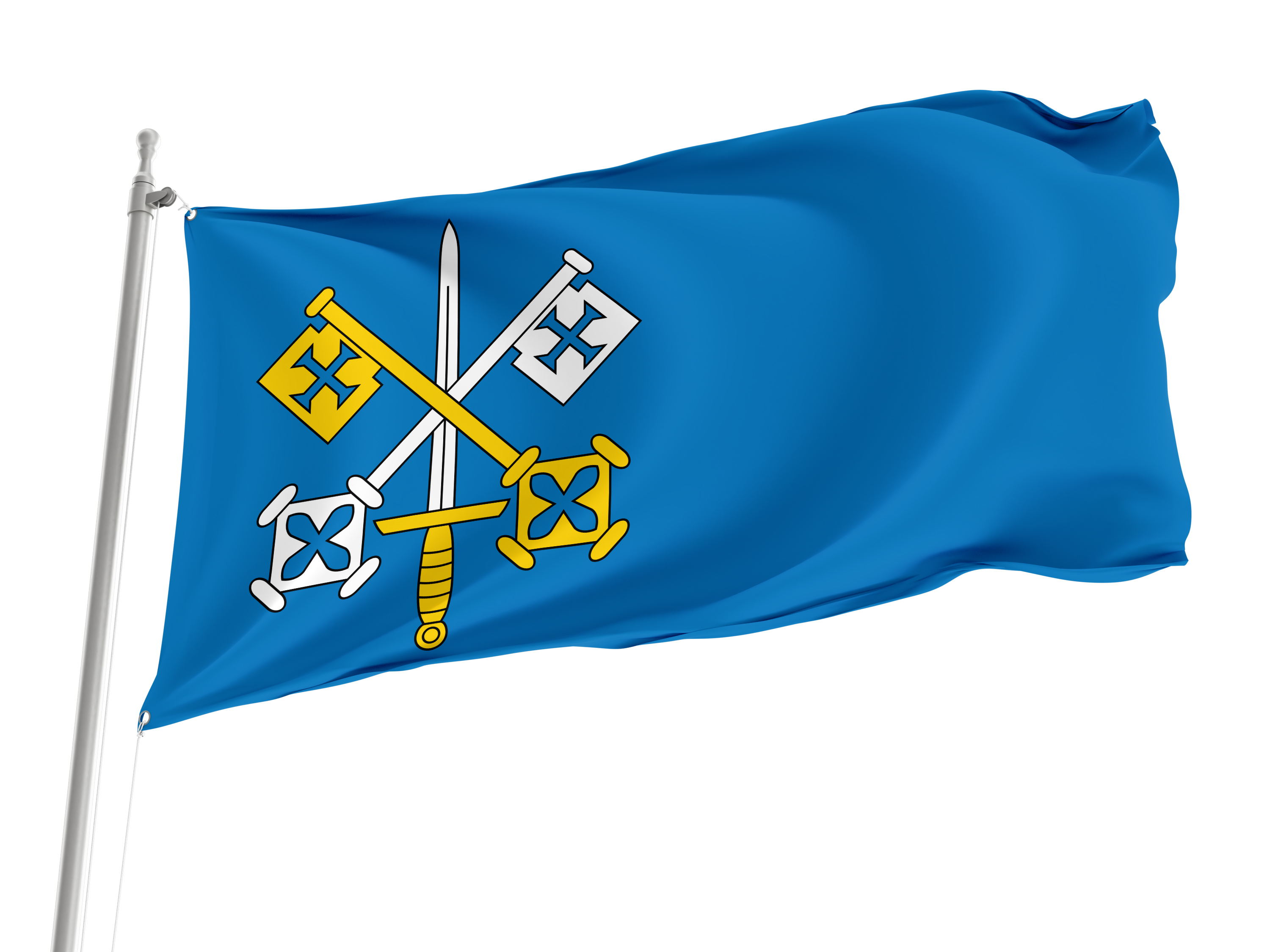 Laskarzew Flag for Indoor & Outdoor Use