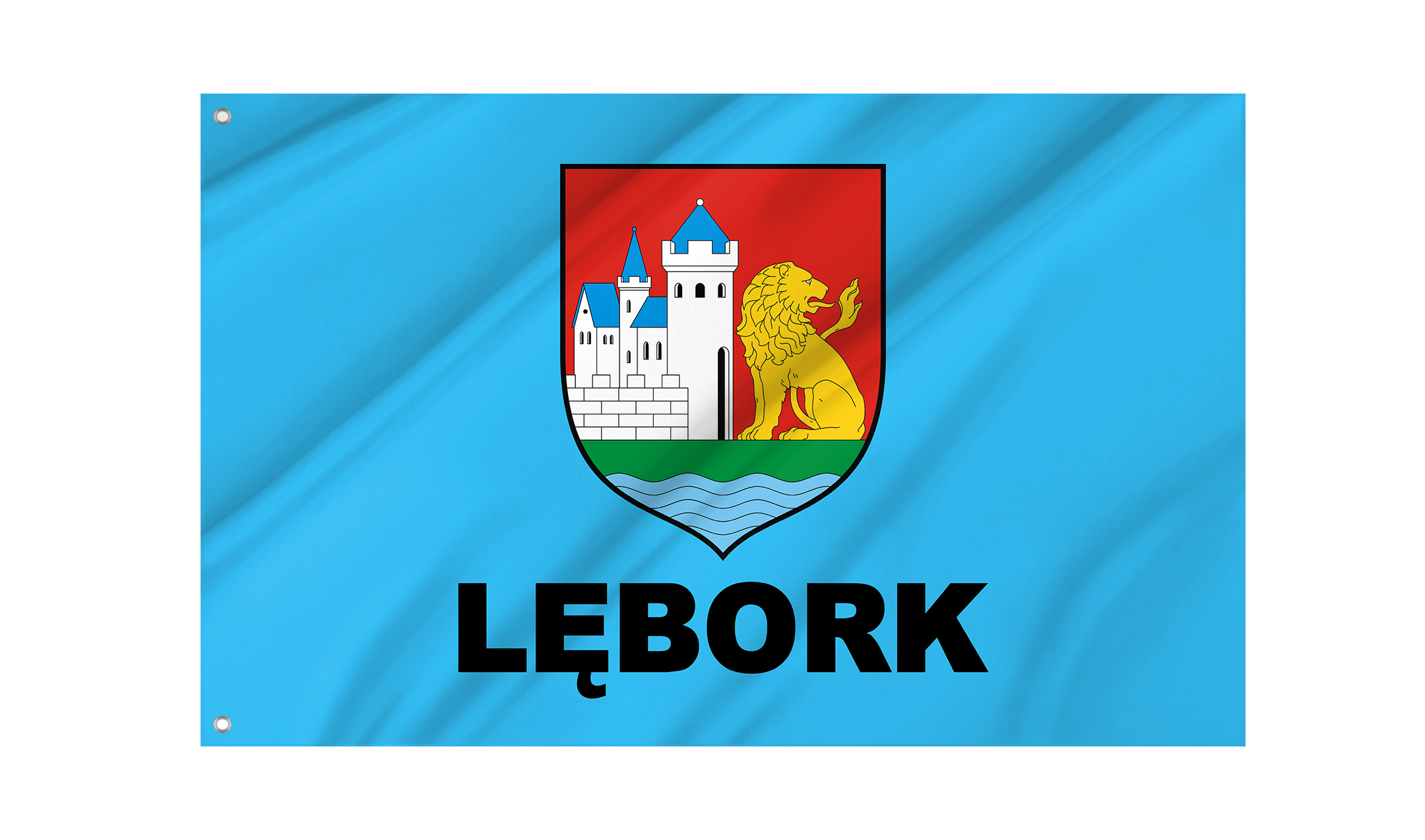 Lebork Flag for Indoor & Outdoor Use