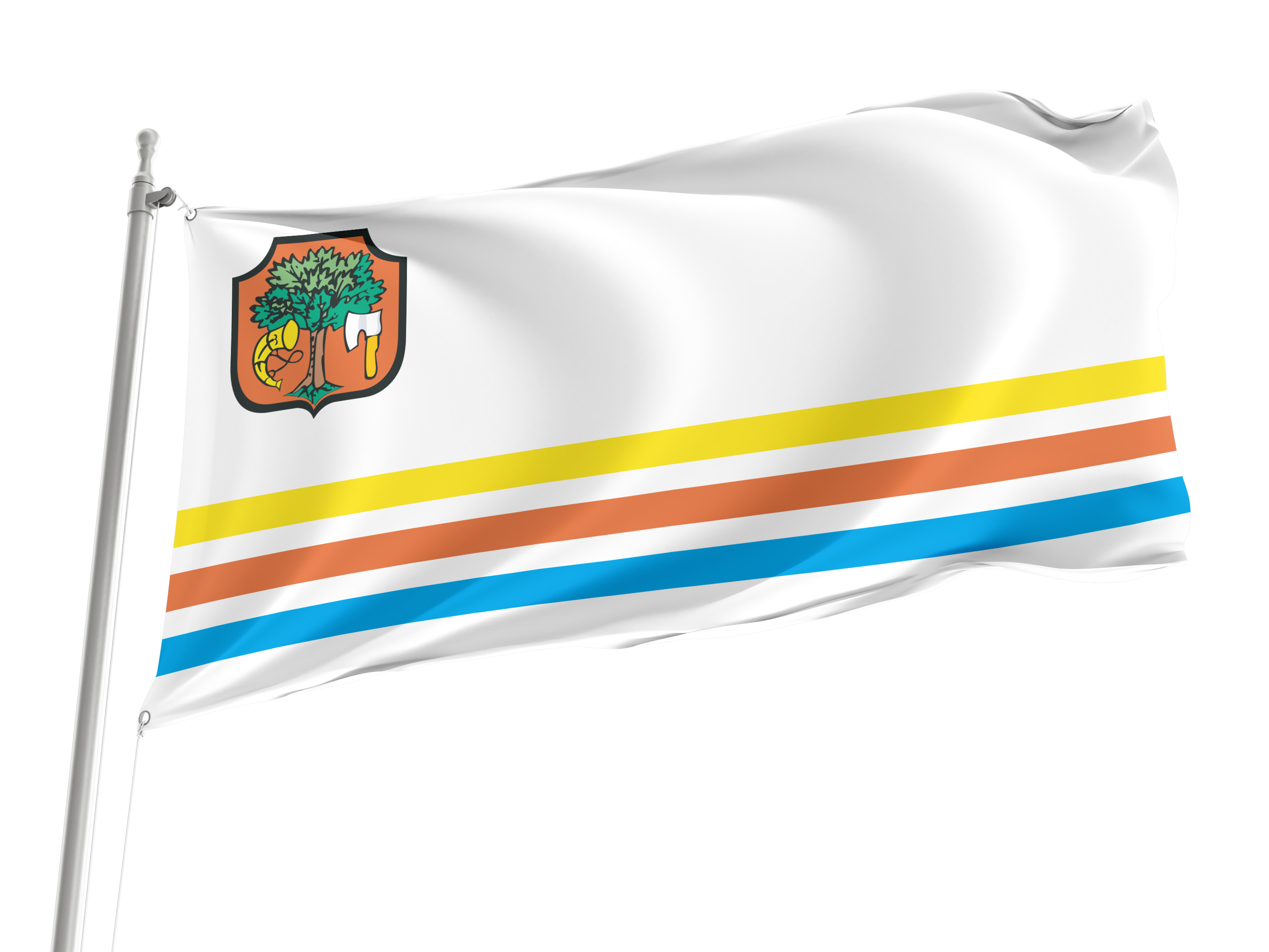 Limanowa Flag for Indoor & Outdoor Use
