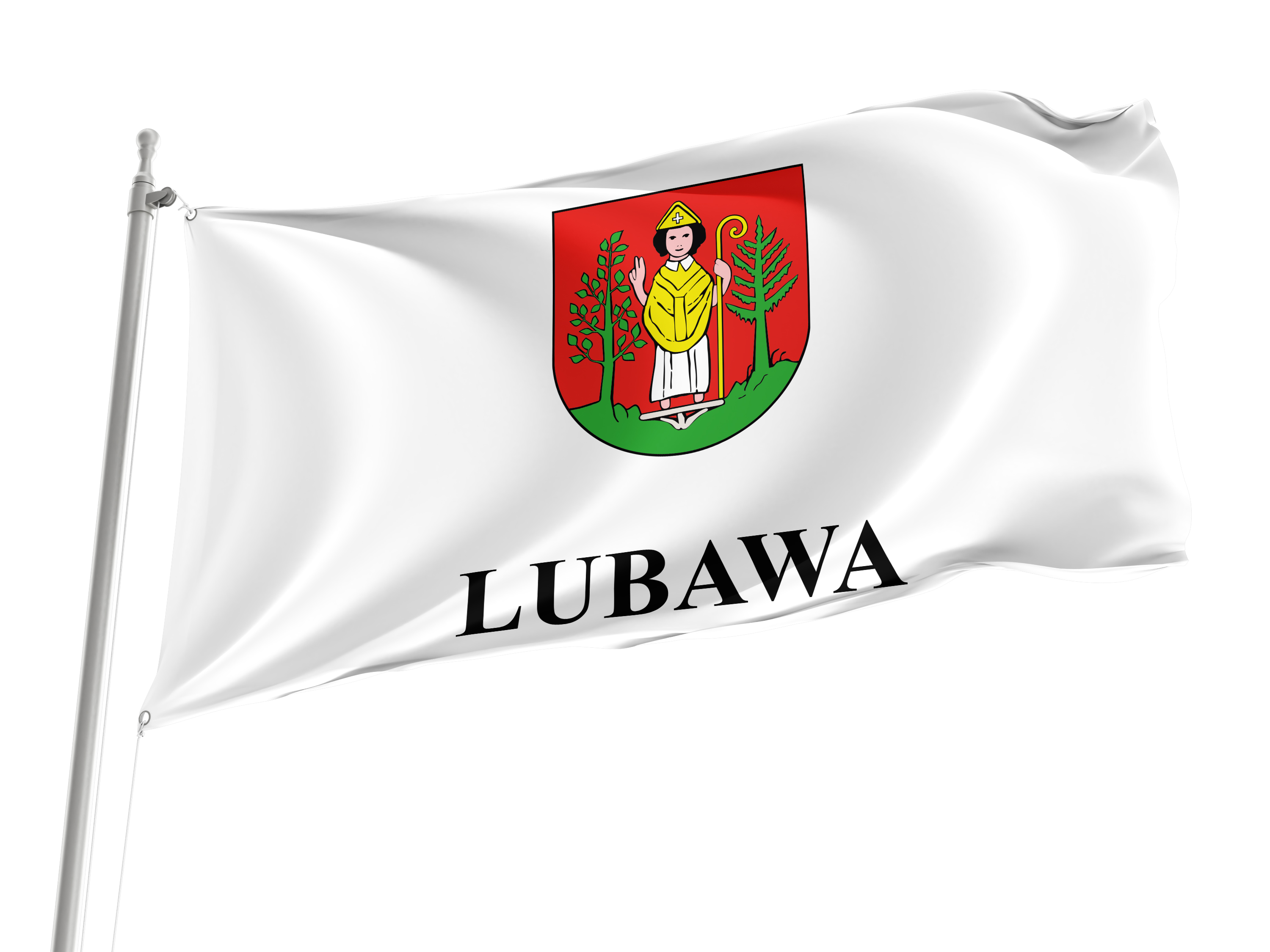 Lubawa Flag for Indoor & Outdoor Use