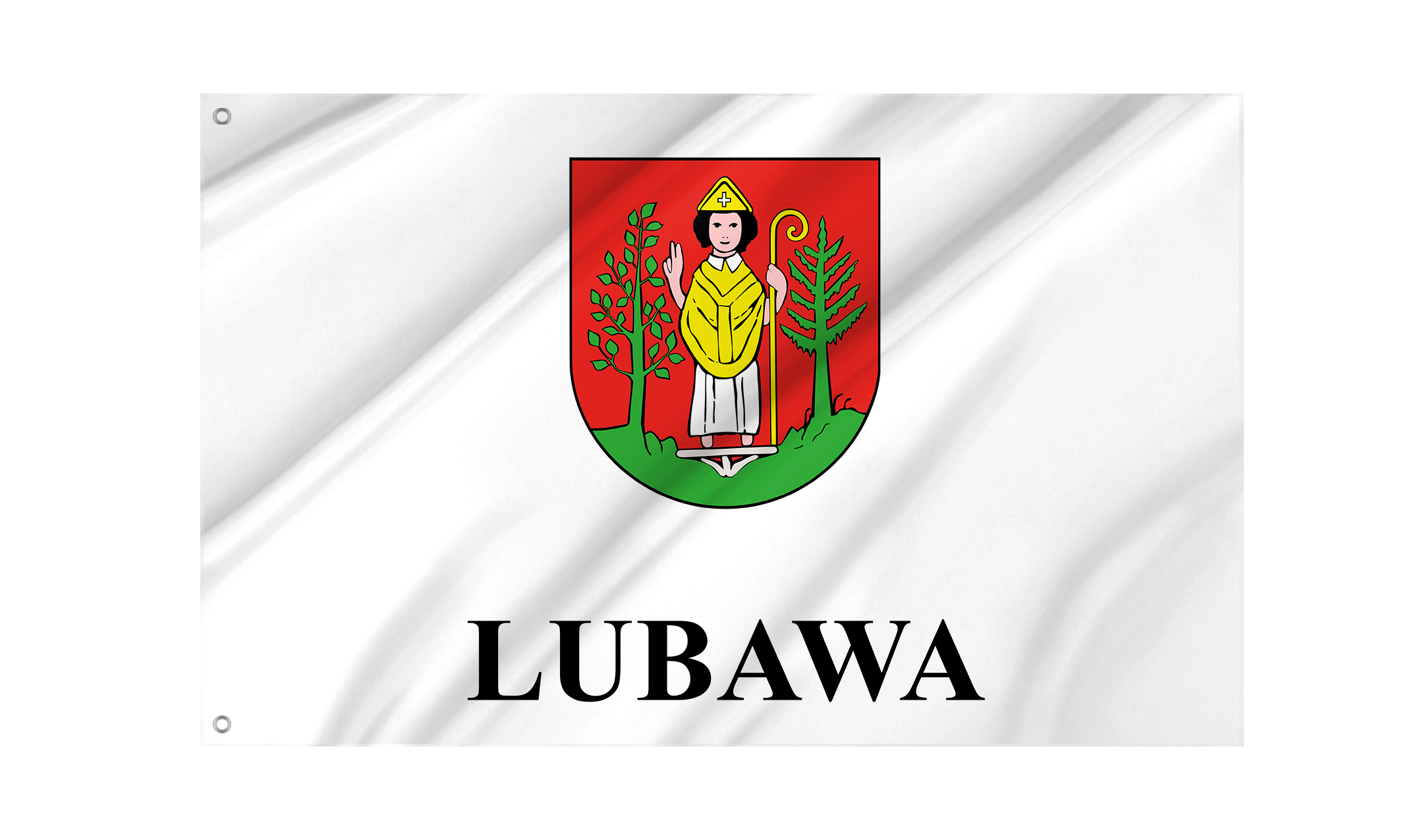 Lubawa Flag for Indoor & Outdoor Use