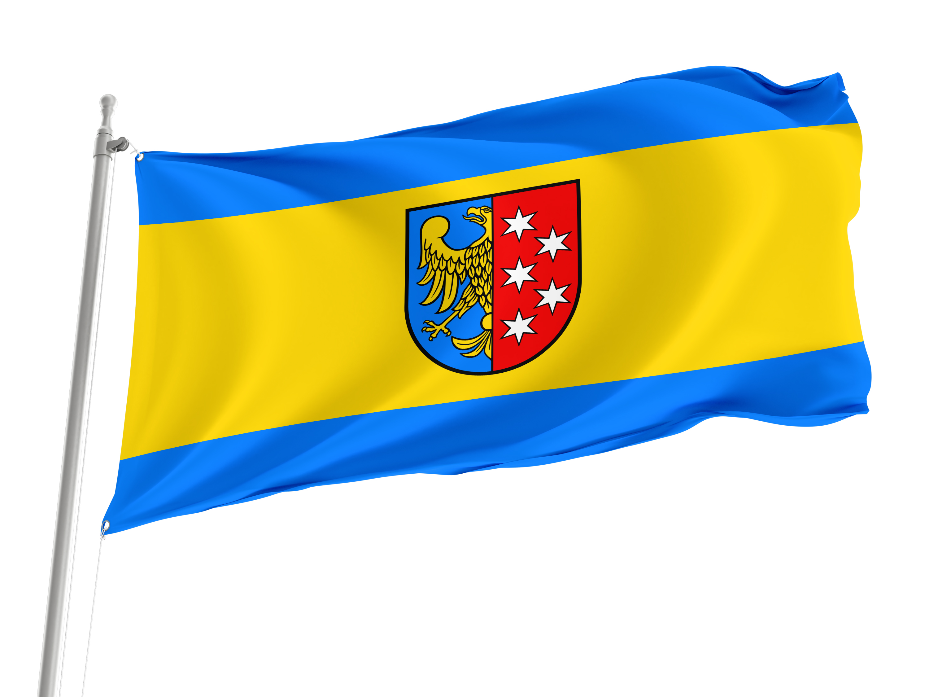 Lubliniec Flag for Indoor & Outdoor Use