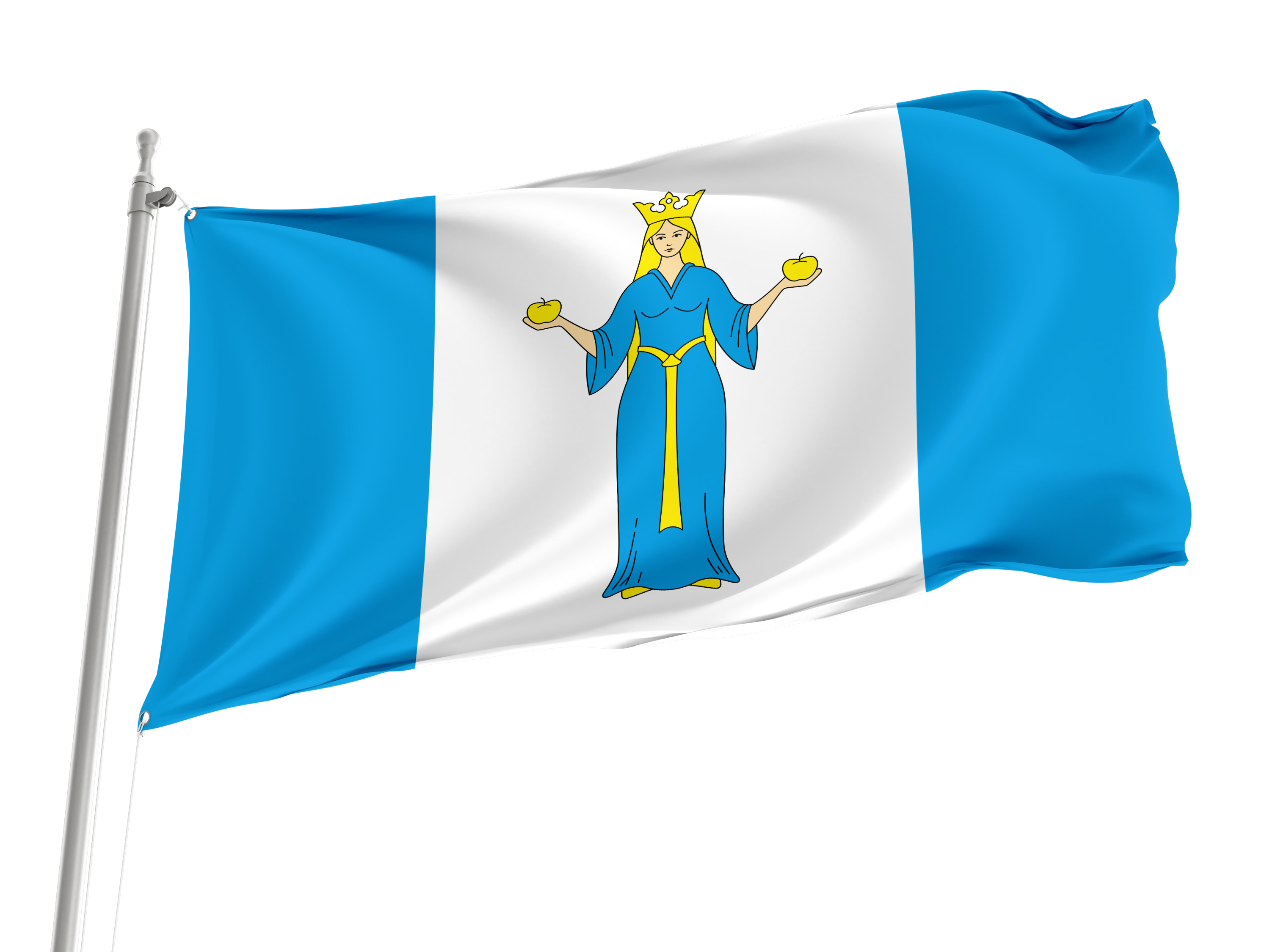 Lubniewice Flag for Indoor & Outdoor Use