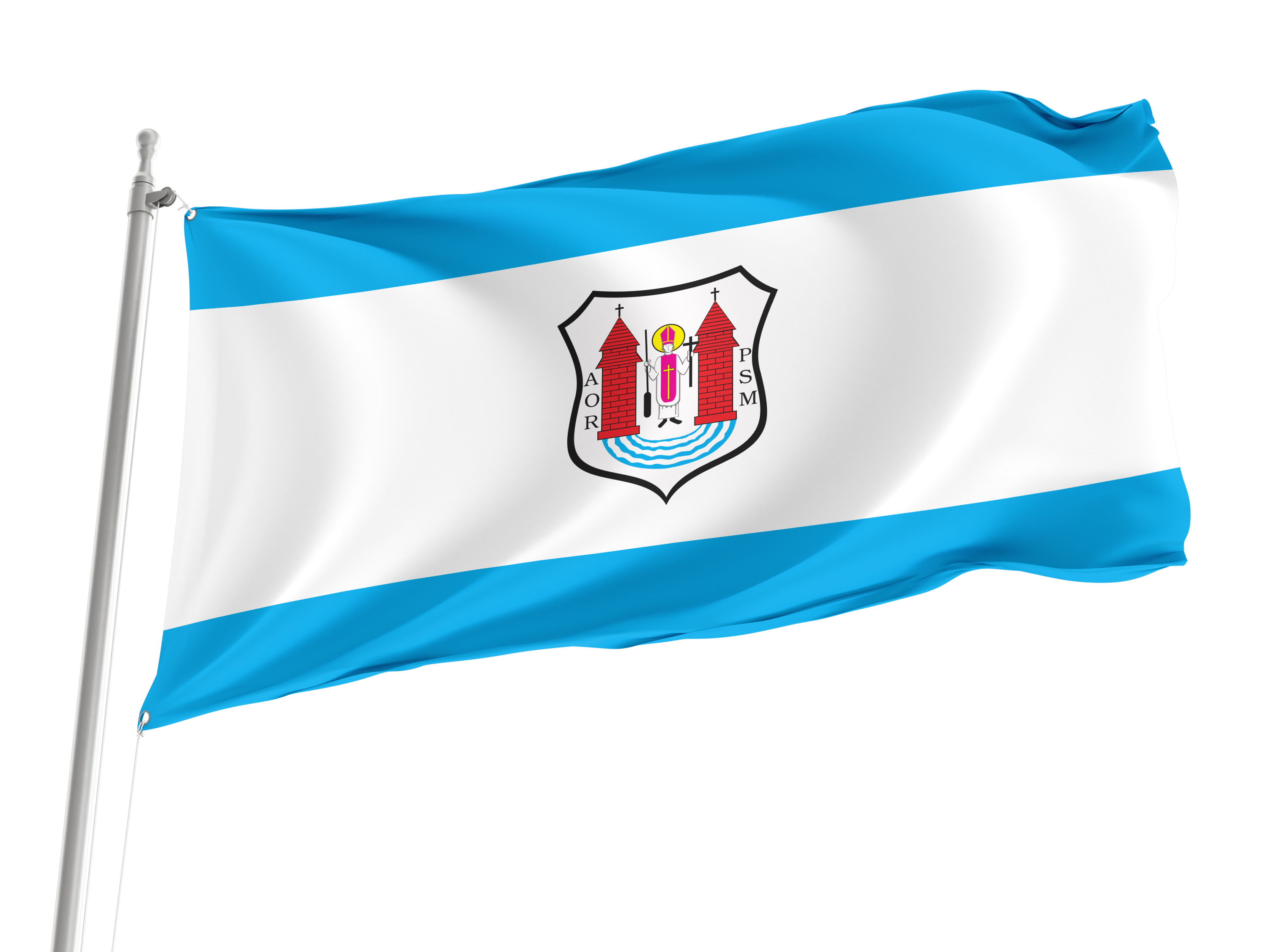 Mlawa Flag for Indoor & Outdoor Use