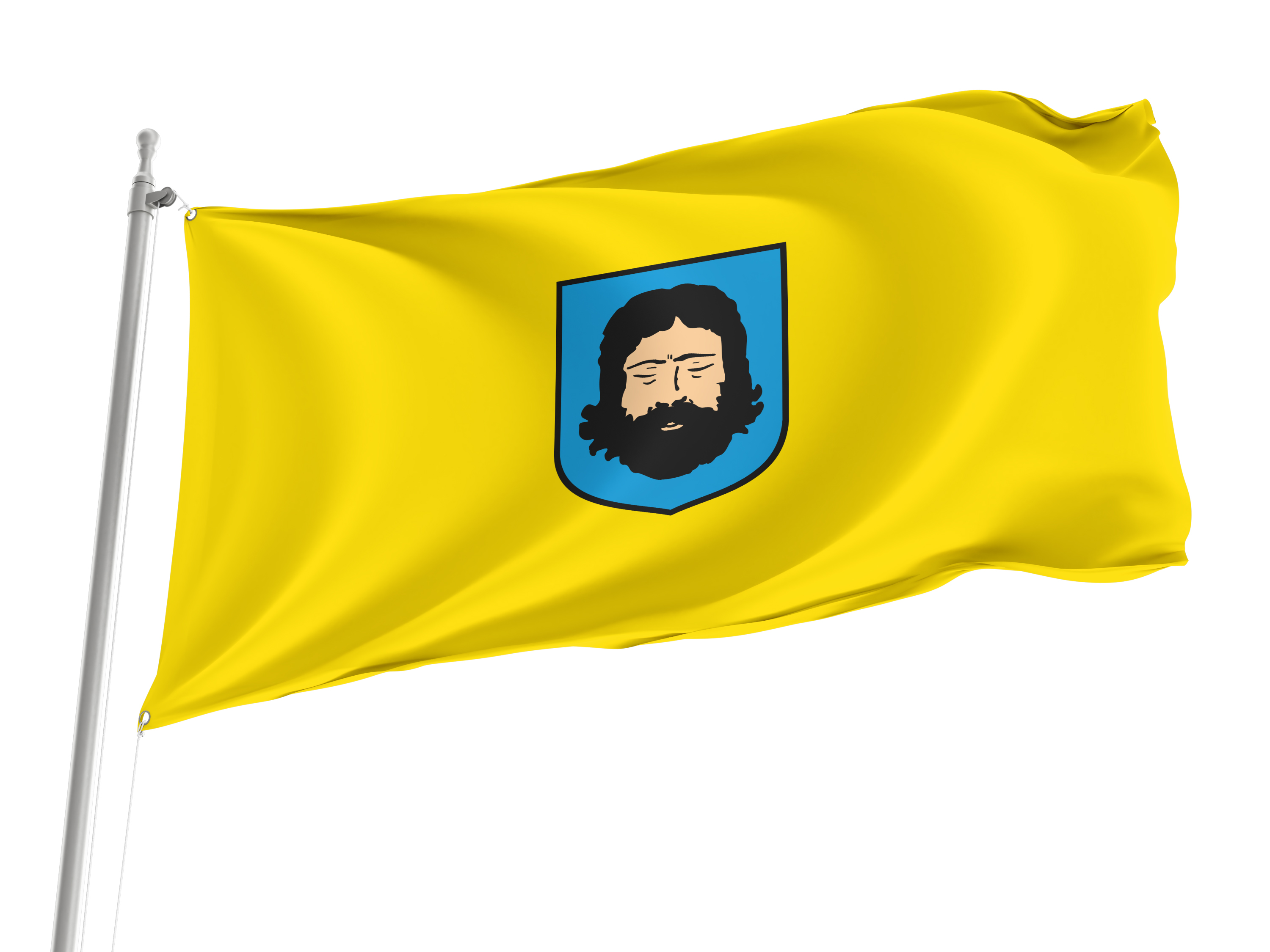 Myslowice Flag for Indoor & Outdoor Use