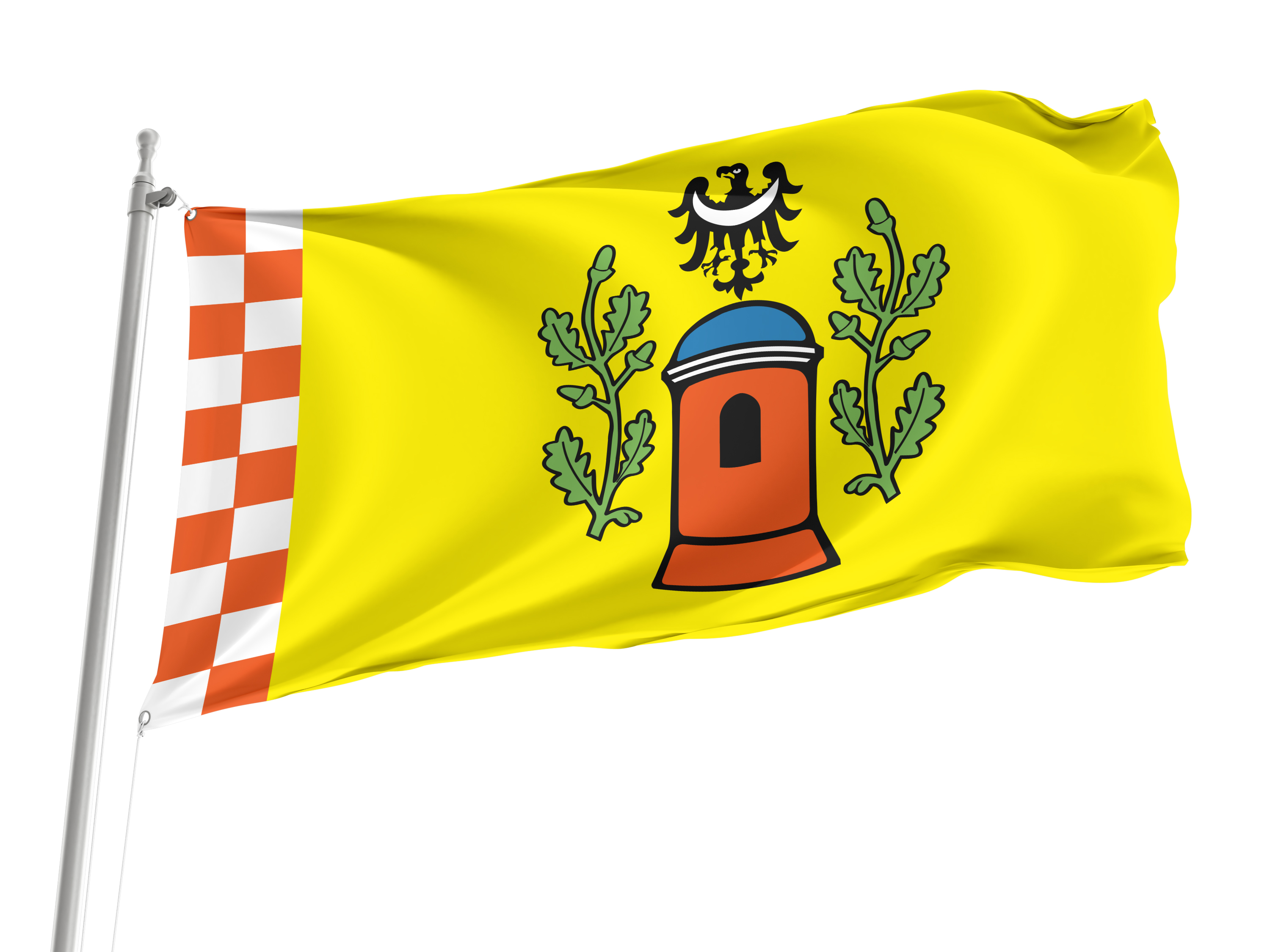 Niemcza Flag for Indoor & Outdoor Use