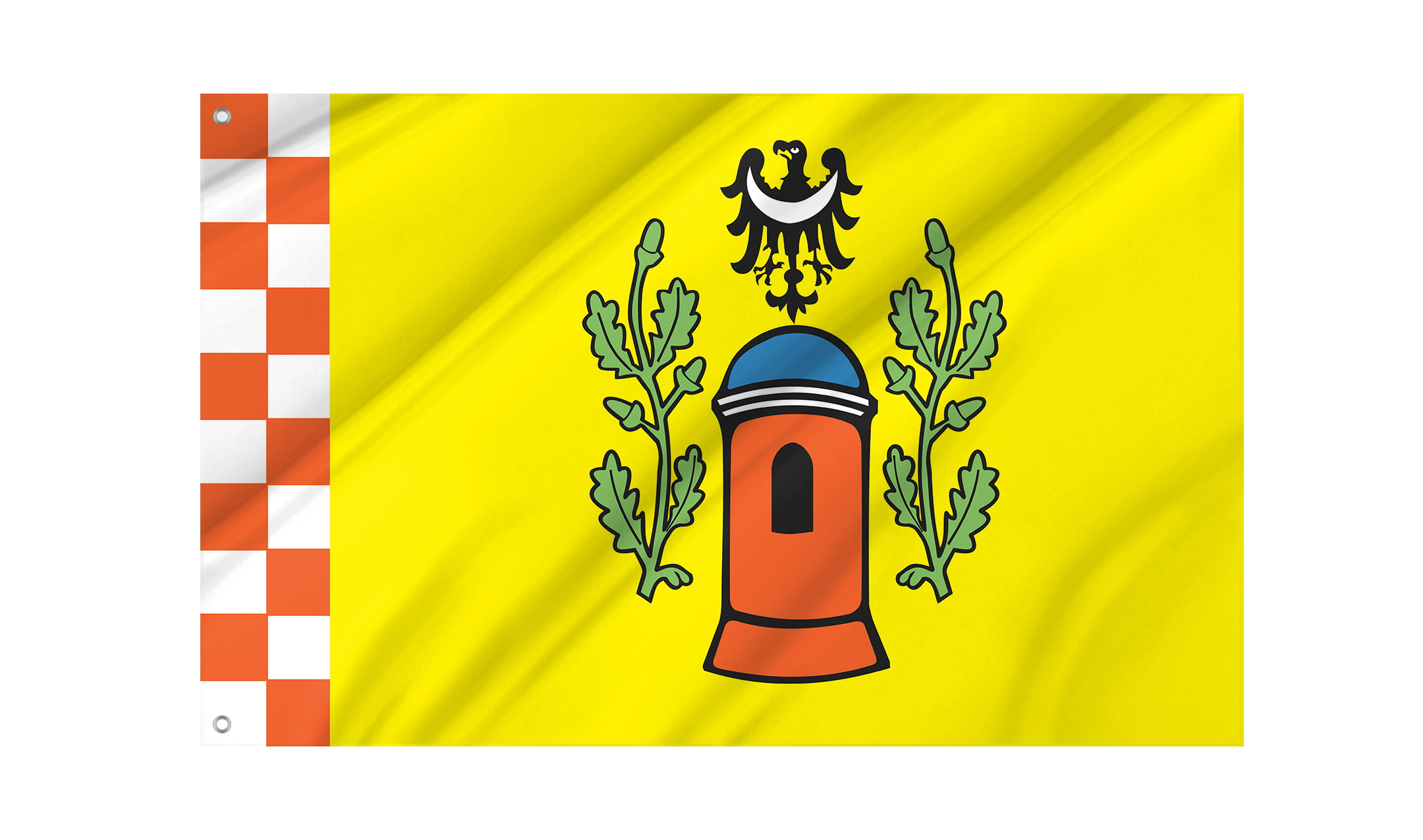 Niemcza Flag for Indoor & Outdoor Use