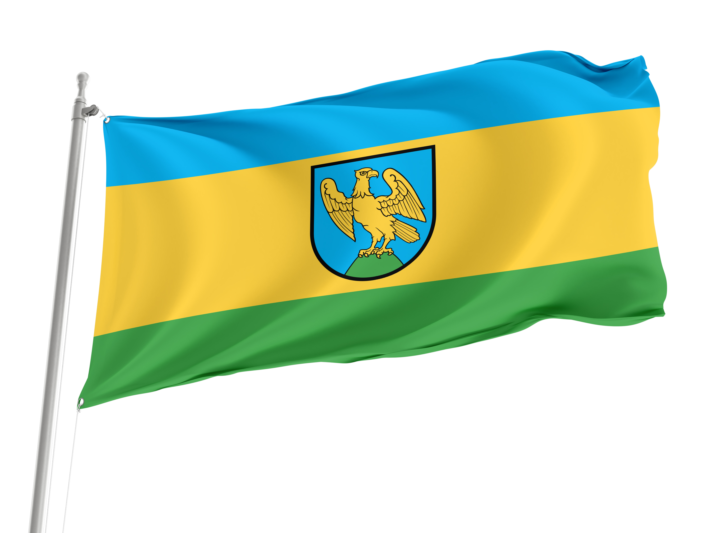Niemodlin Flag for Indoor & Outdoor Use