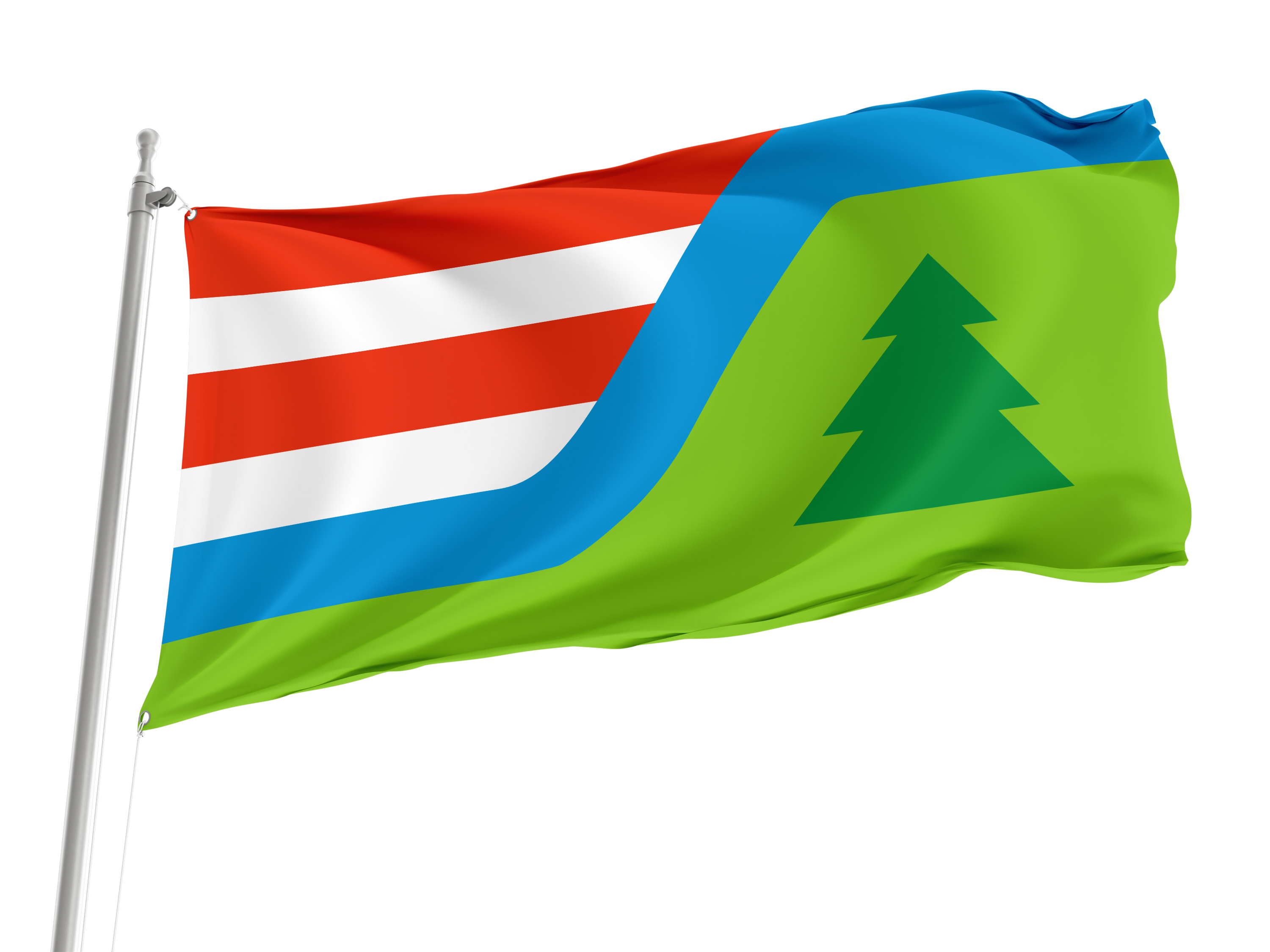 Nisko Flag for Indoor & Outdoor Use