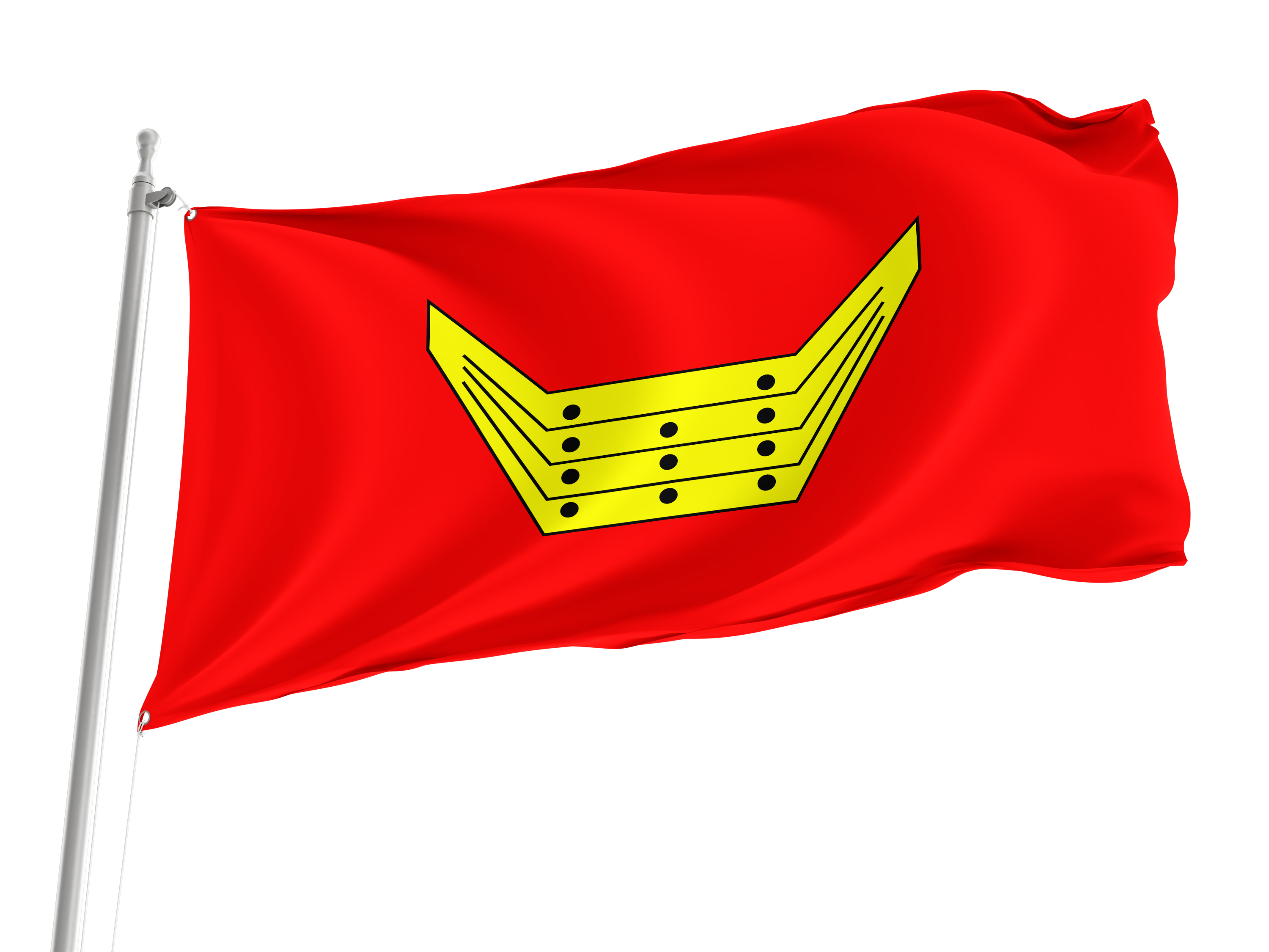 Nowy Tomysl Flag for Indoor & Outdoor Use