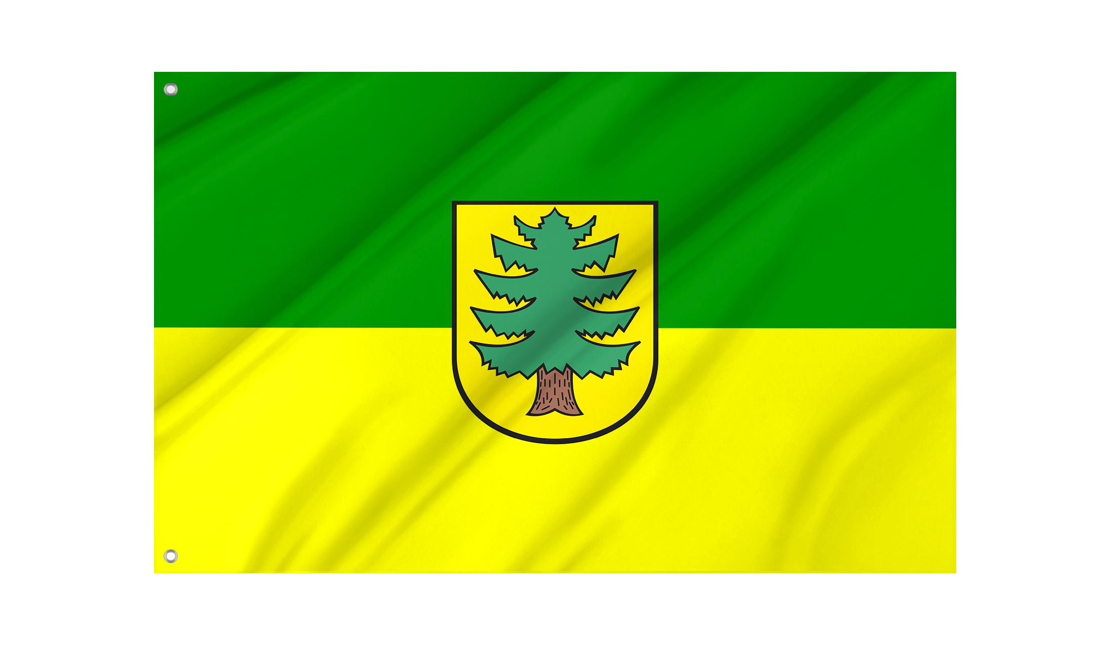 Oborniki Slaskie Flag for Indoor & Outdoor Use