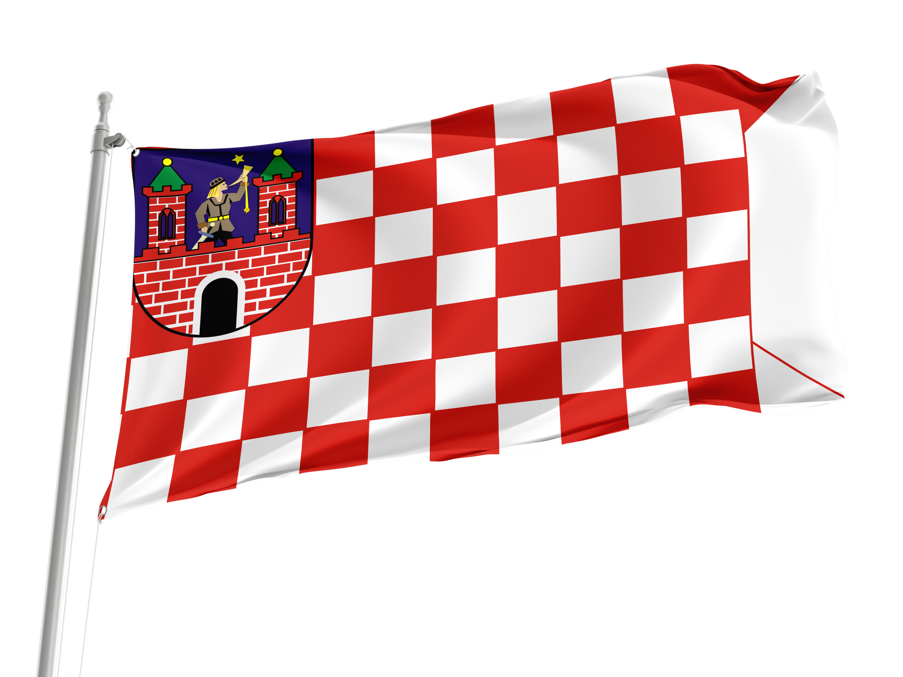 Kalisz Flag for Indoor & Outdoor Use